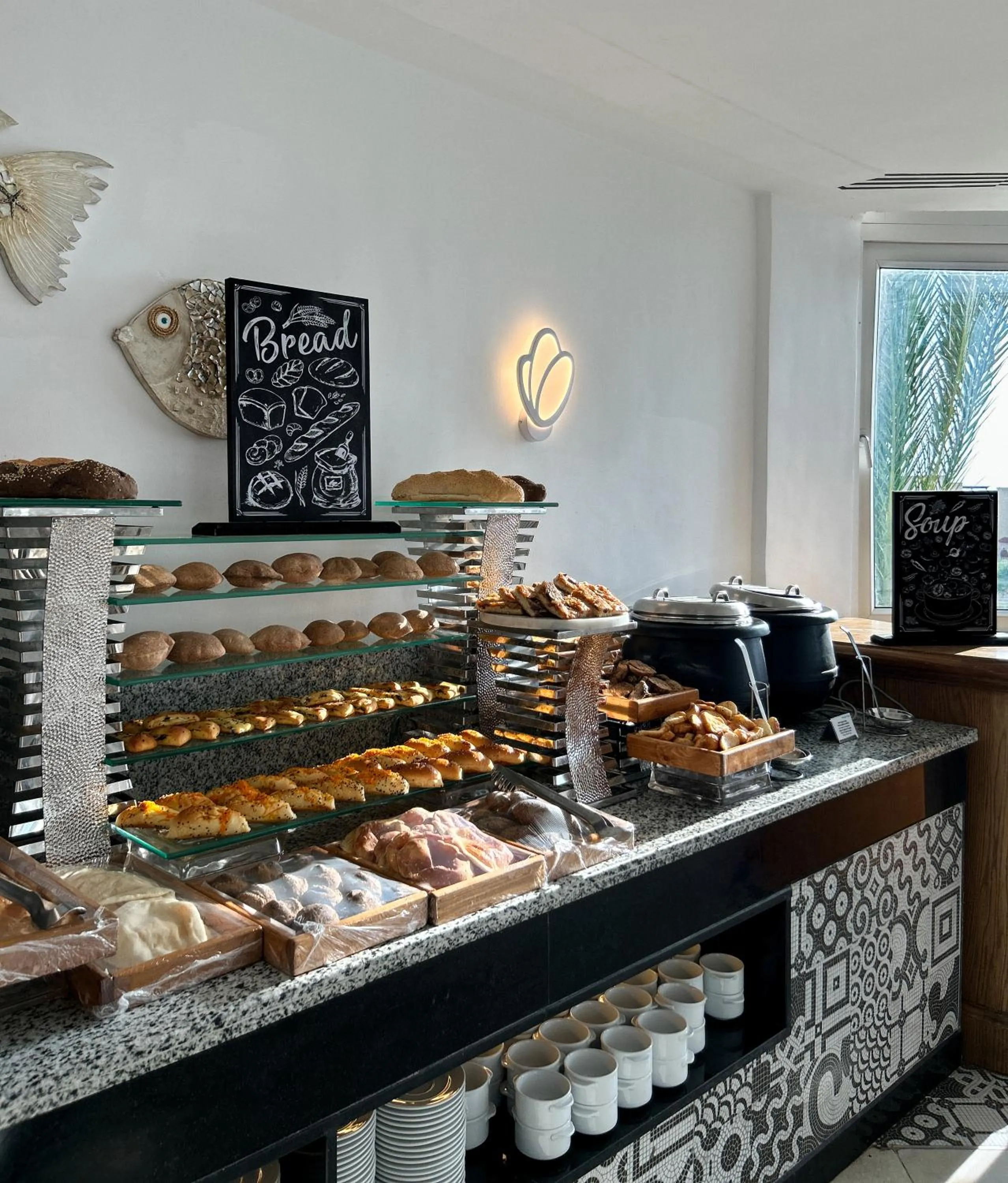 Food and drinks in Borg El Arab Beach Resort