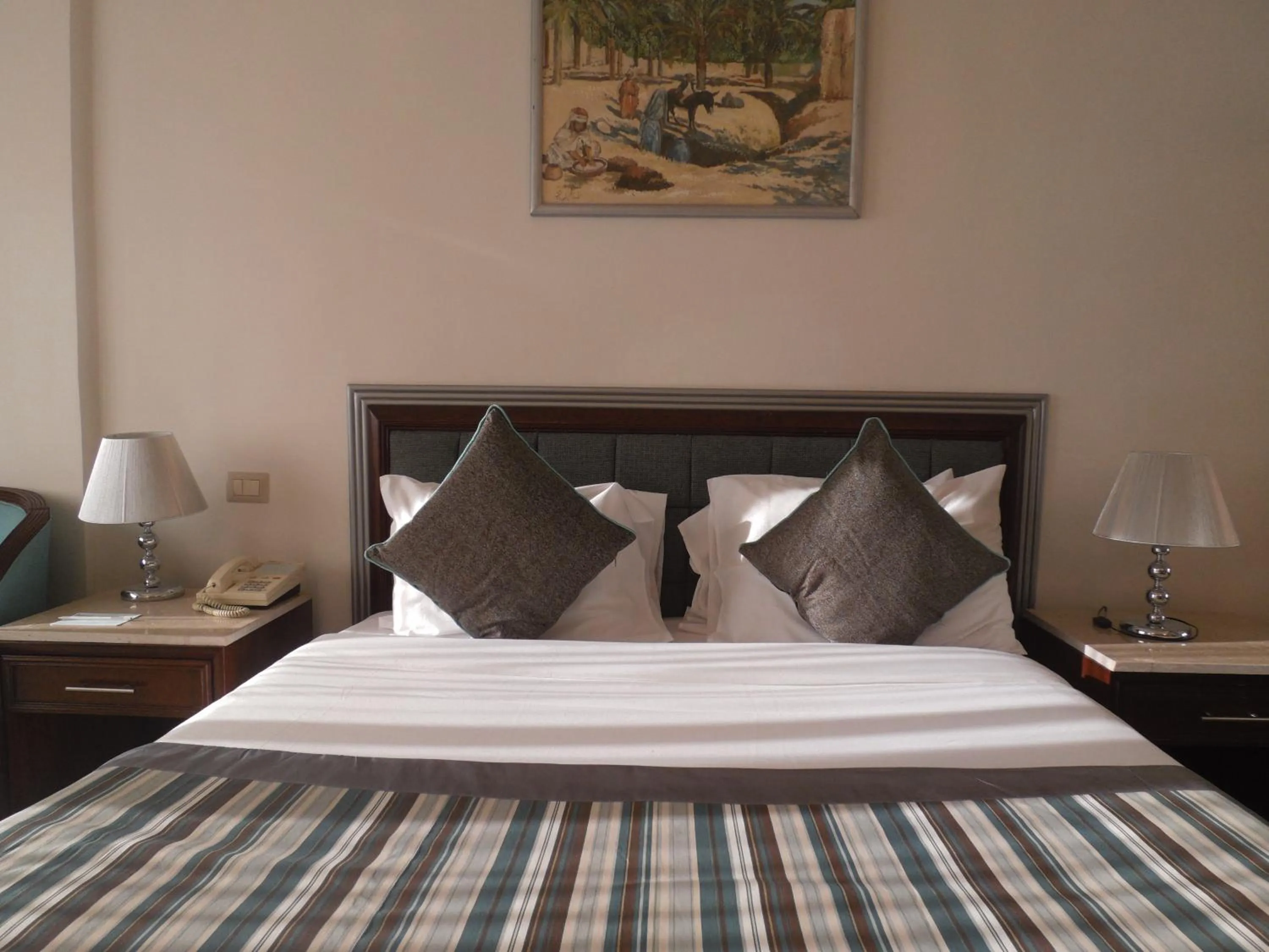 Bed in Borg El Arab Beach Resort