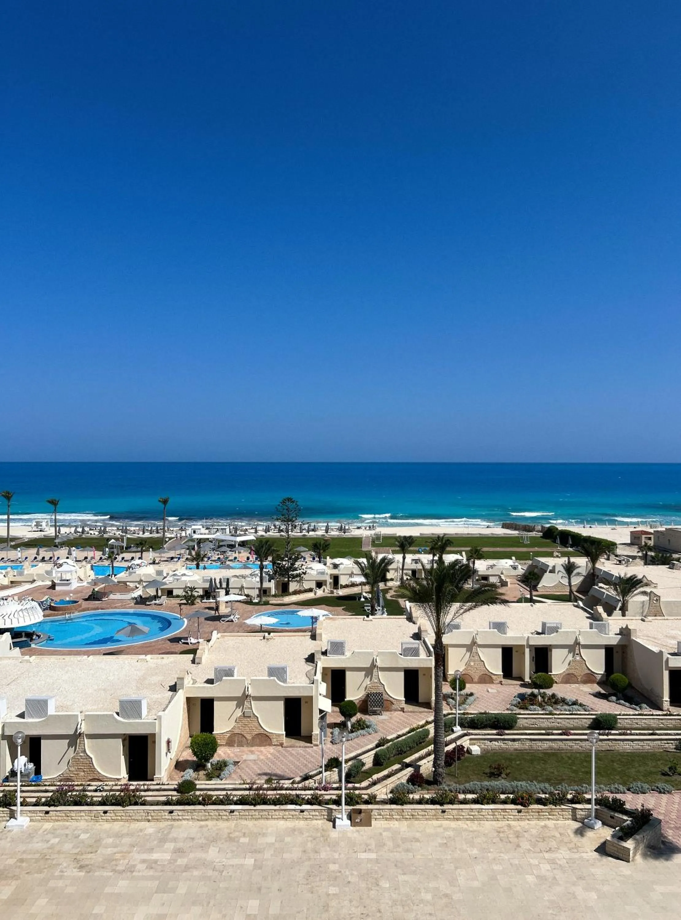 Day in Borg El Arab Beach Resort