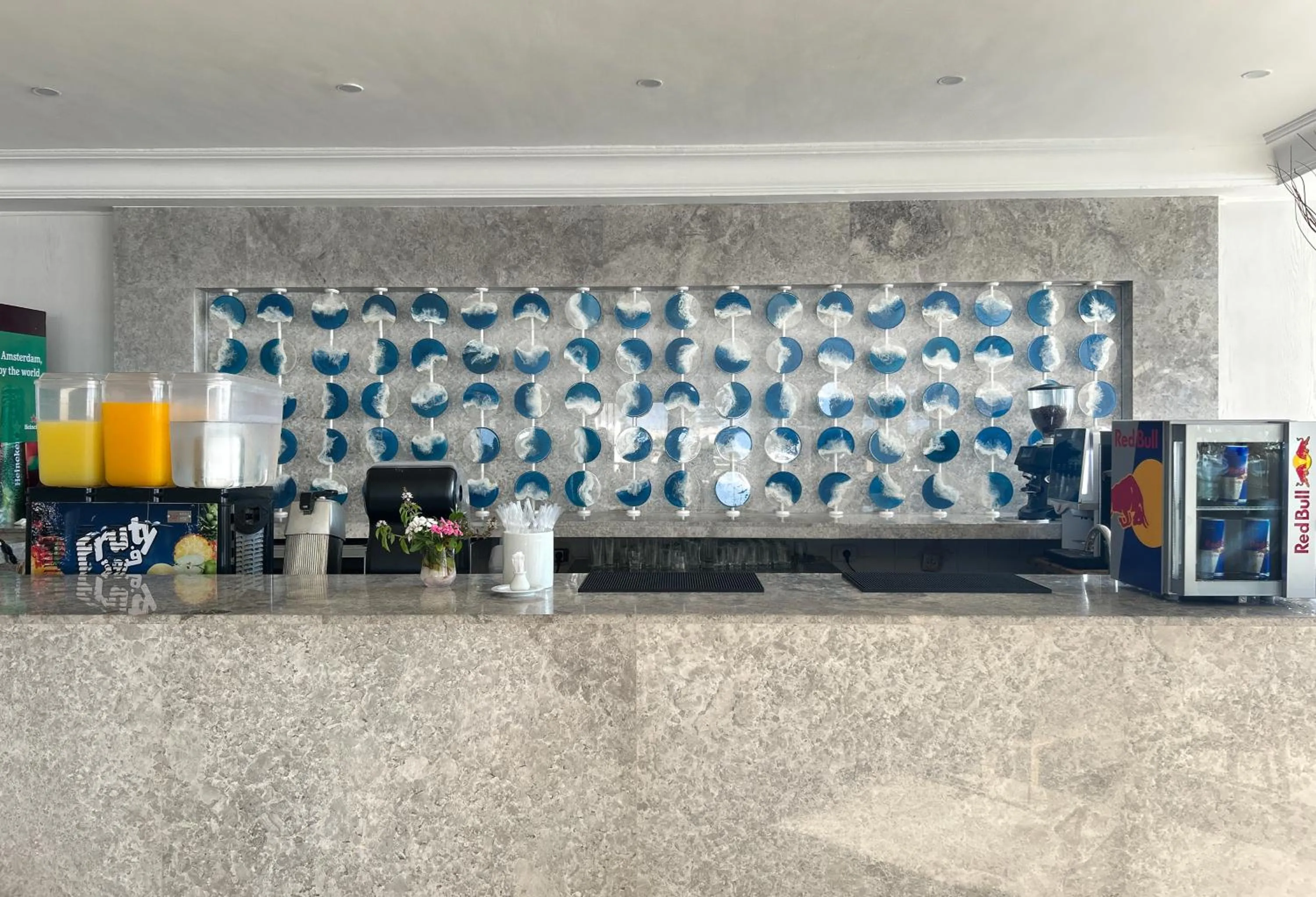 Drinks in Borg El Arab Beach Resort