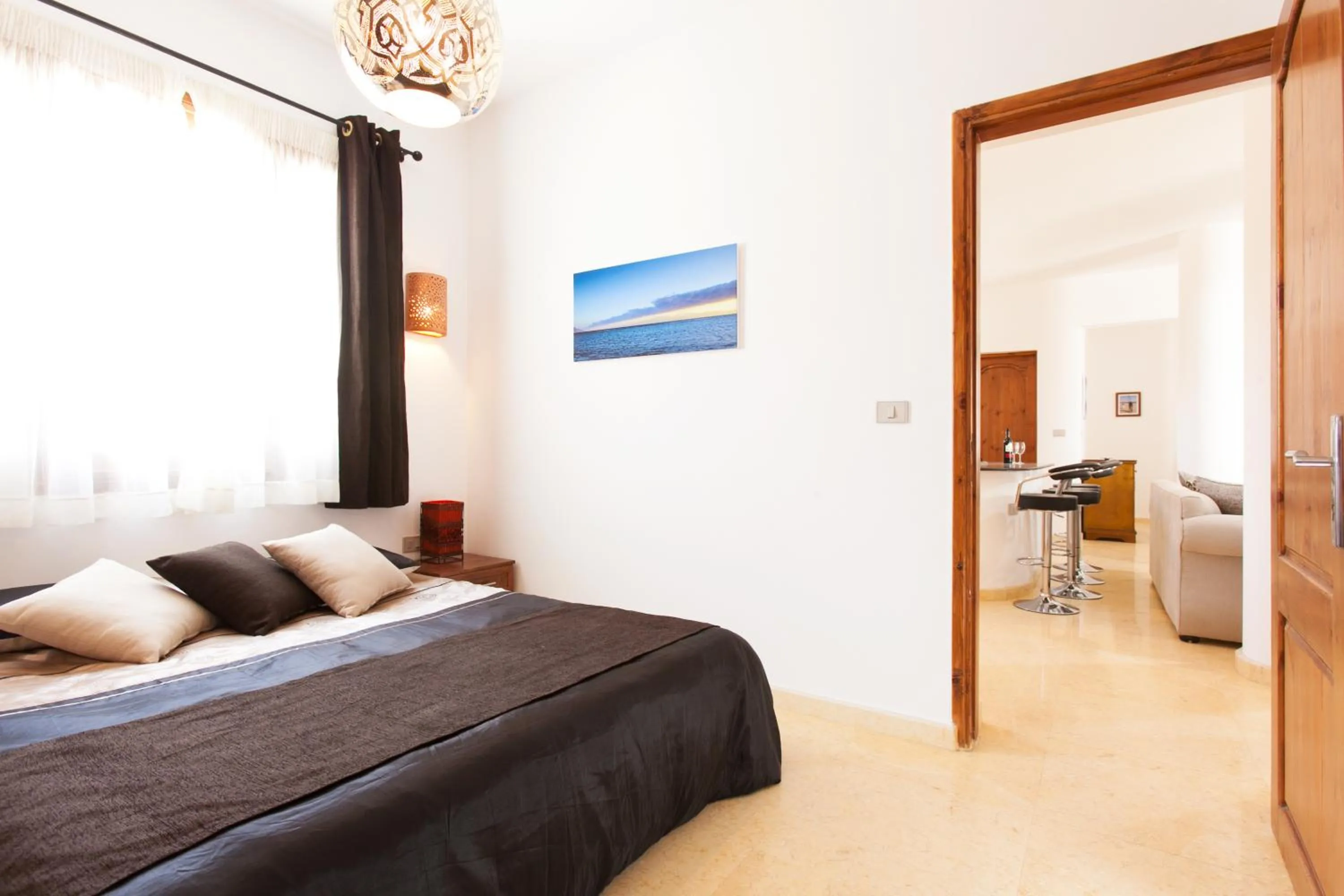 Bed in Red Rock Apartments