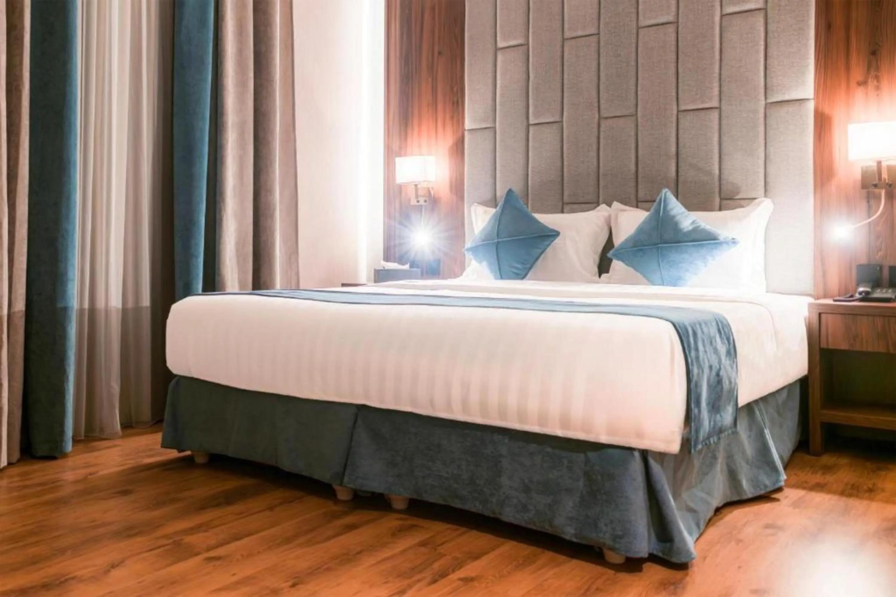 Photo of the whole room, Bed in Palette Luxury MAS Hotel