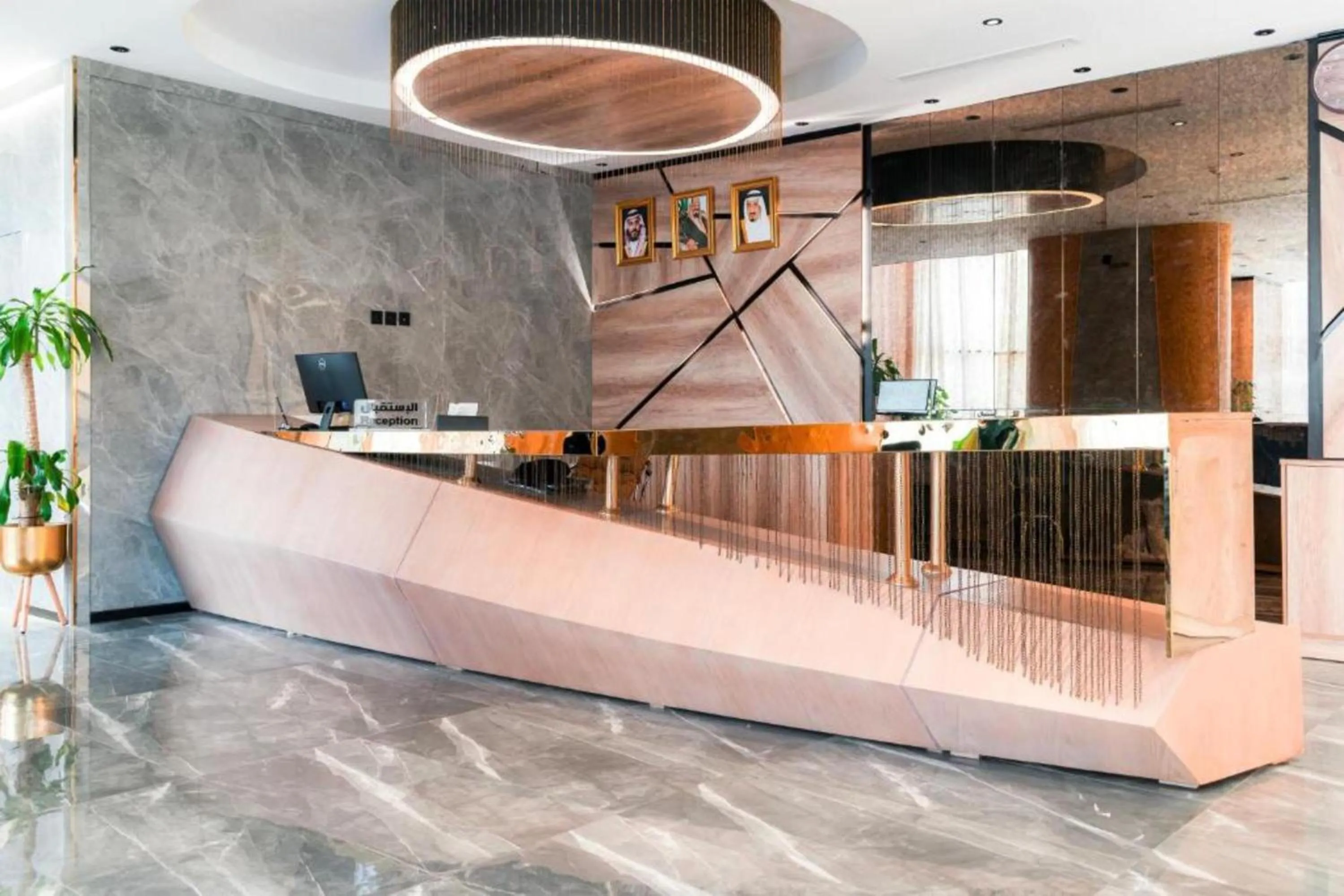 Lobby or reception in Palette Luxury MAS Hotel