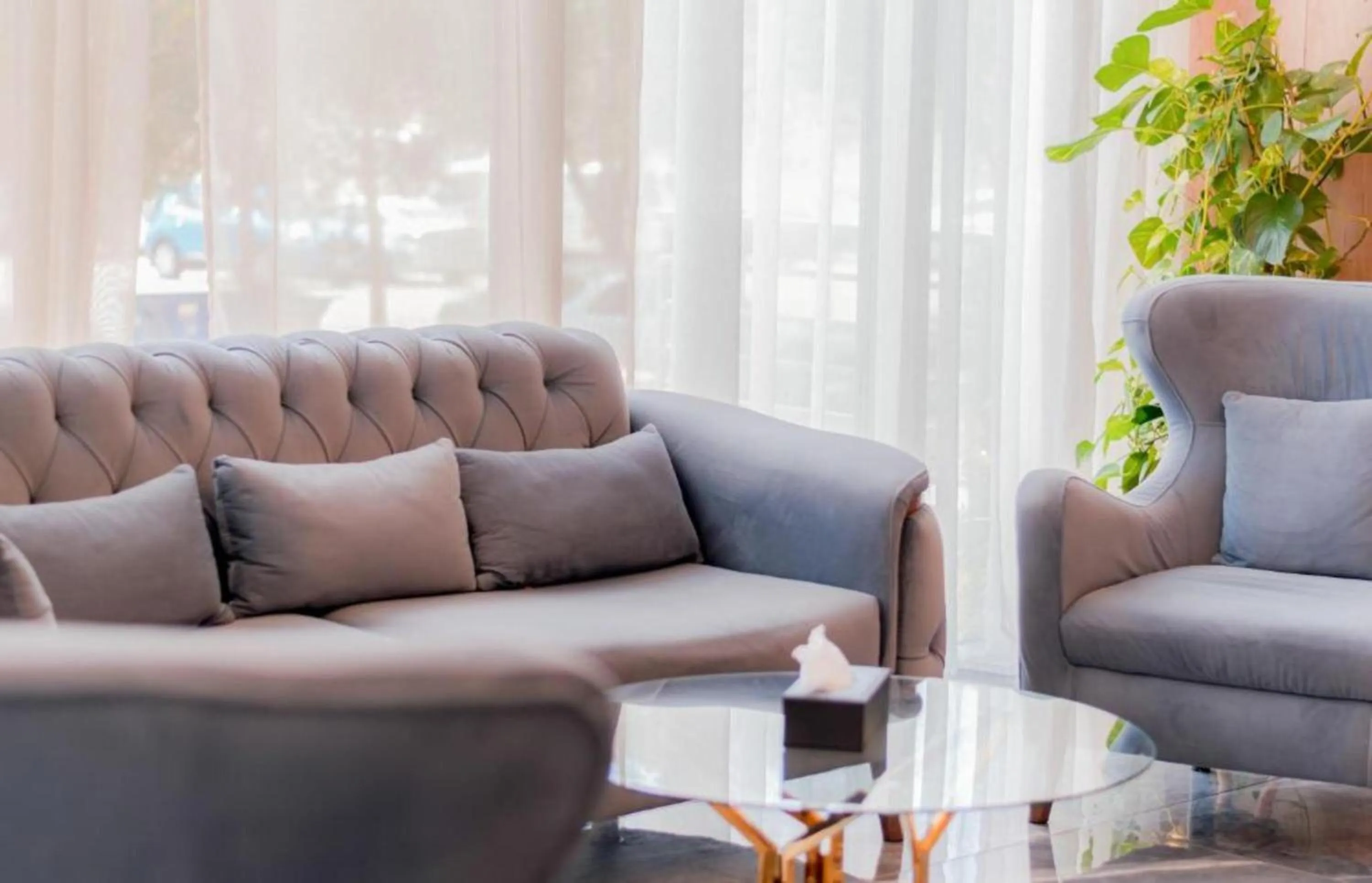 Seating area in Palette Luxury MAS Hotel