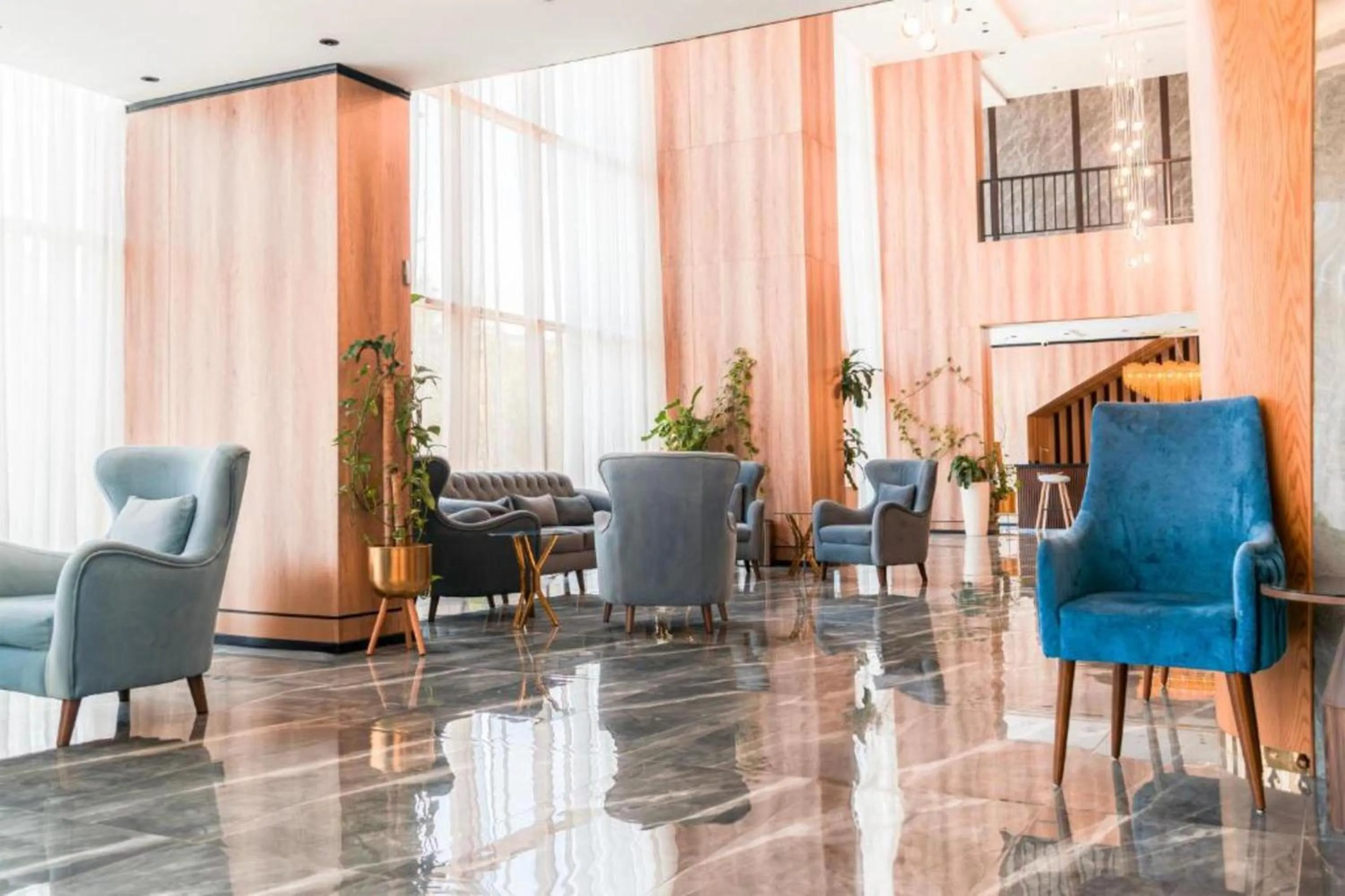 Seating area in Palette Luxury MAS Hotel