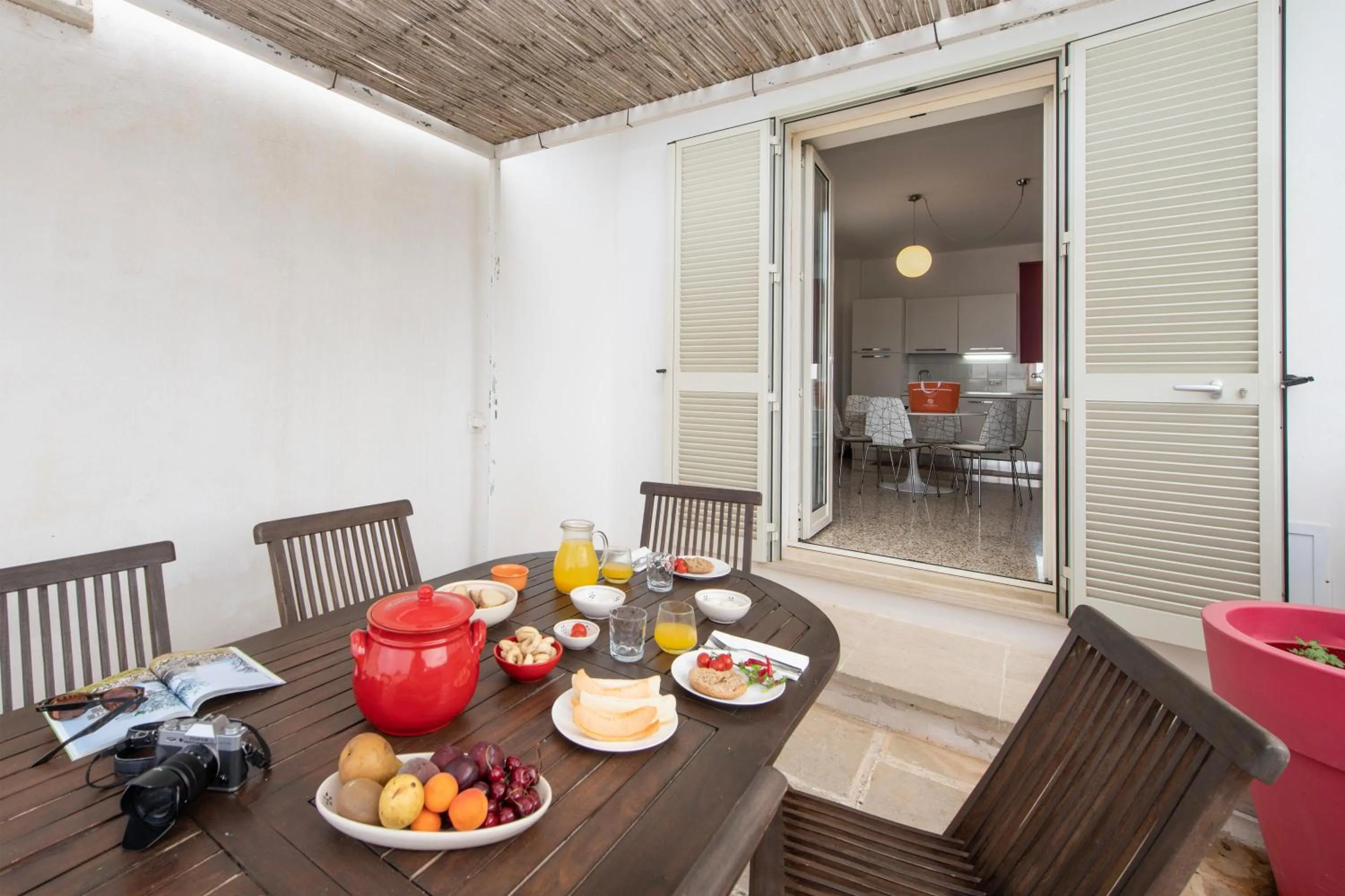 Balcony/Terrace in Masseria Agriturismo Faresalento
