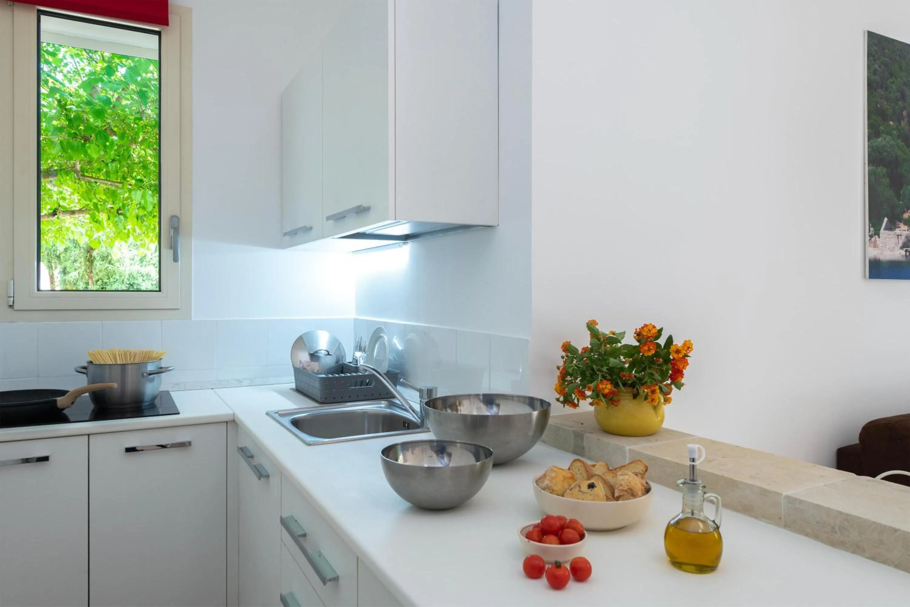 Kitchen or kitchenette in Masseria Agriturismo Faresalento