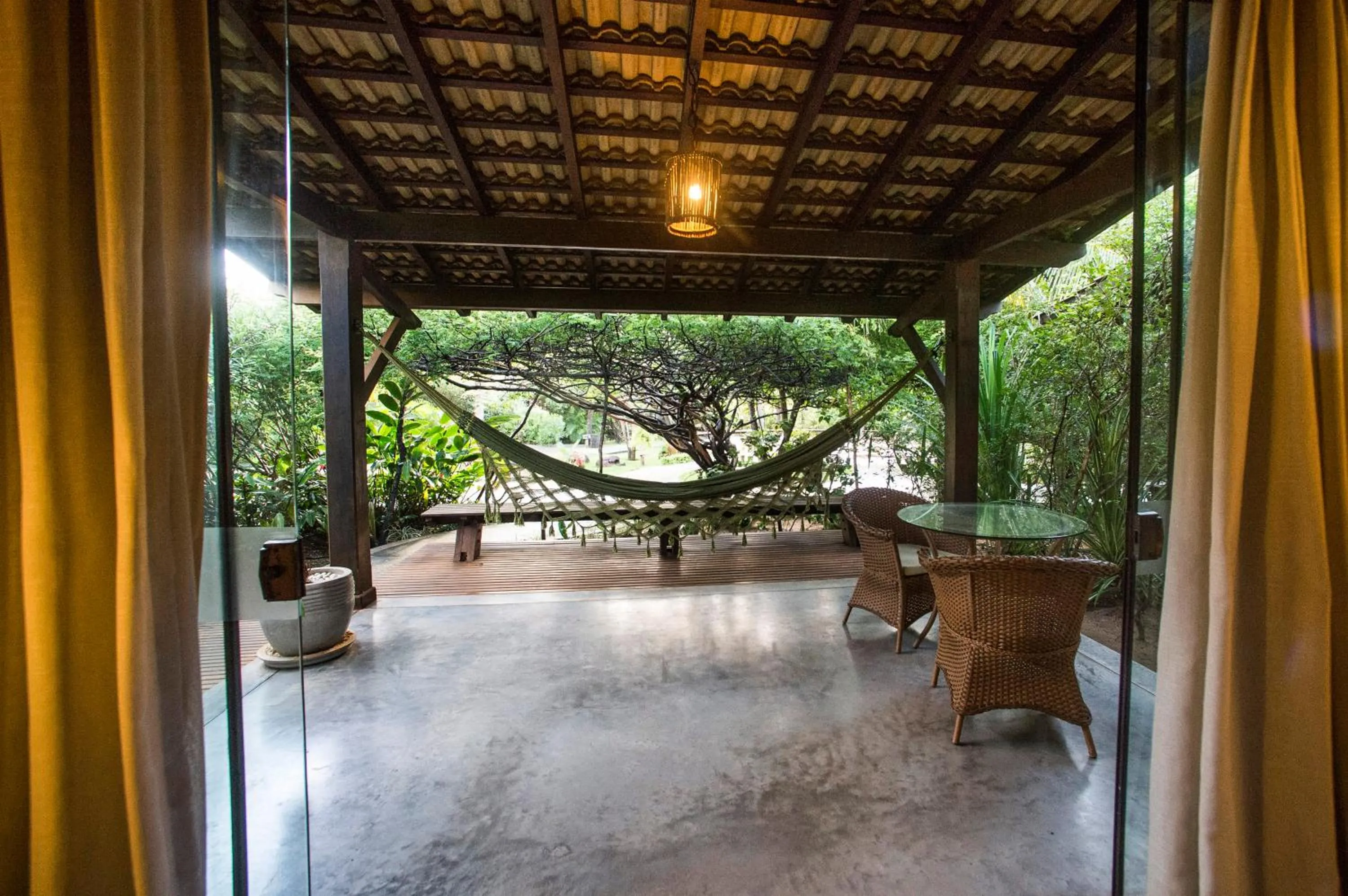 Garden view in Bupitanga Hotel