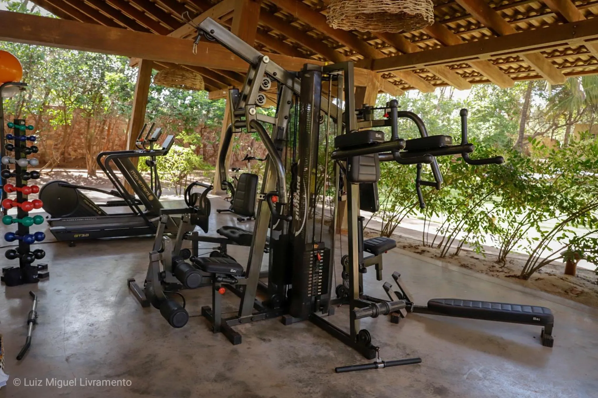 Fitness centre/facilities in Bupitanga Hotel