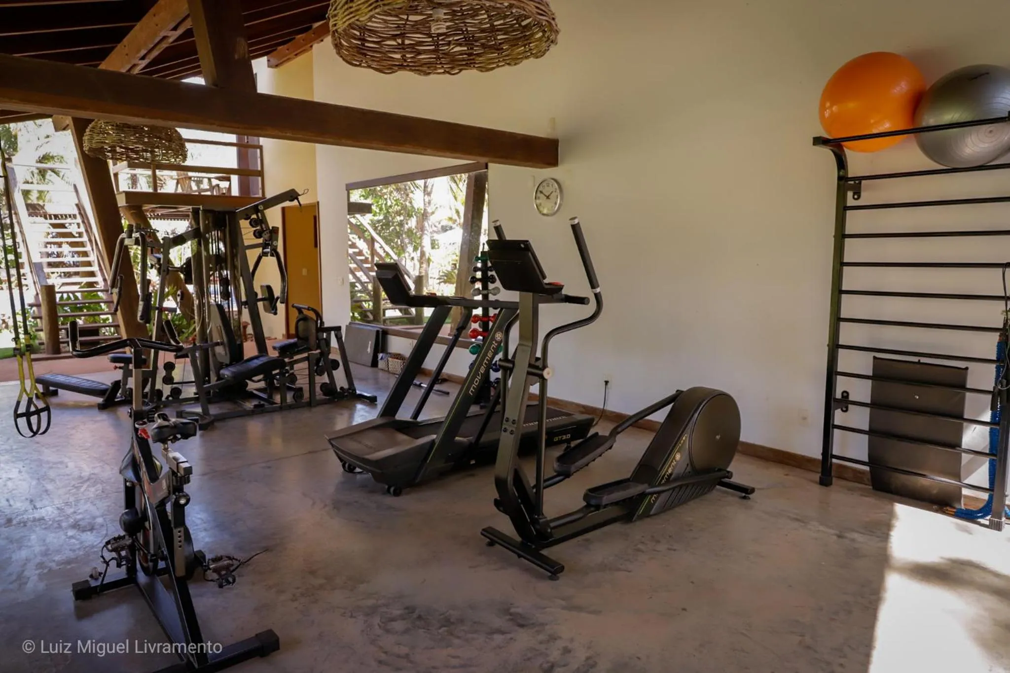 Fitness centre/facilities in Bupitanga Hotel