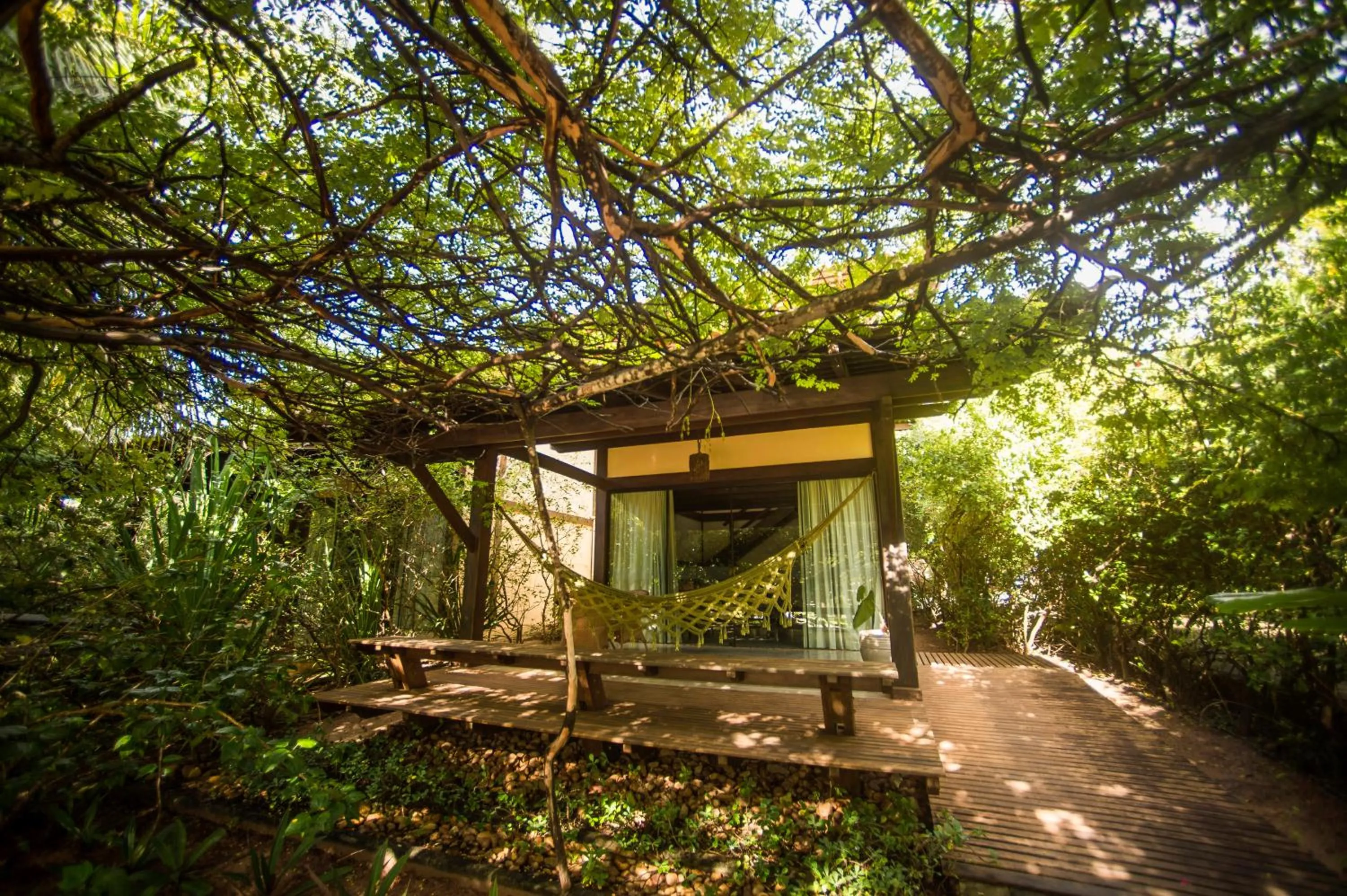 Garden view in Bupitanga Hotel