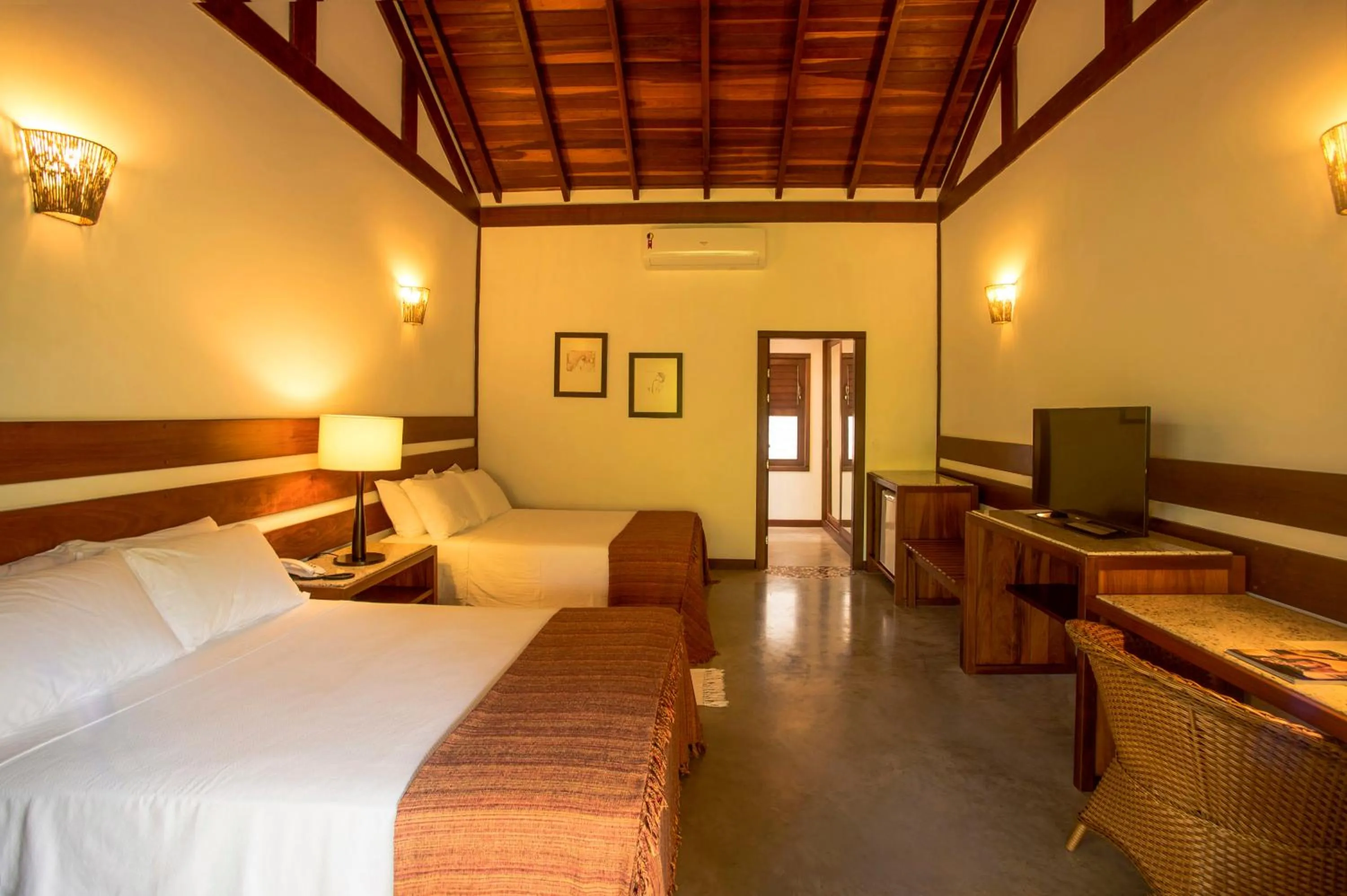 Bed in Bupitanga Hotel