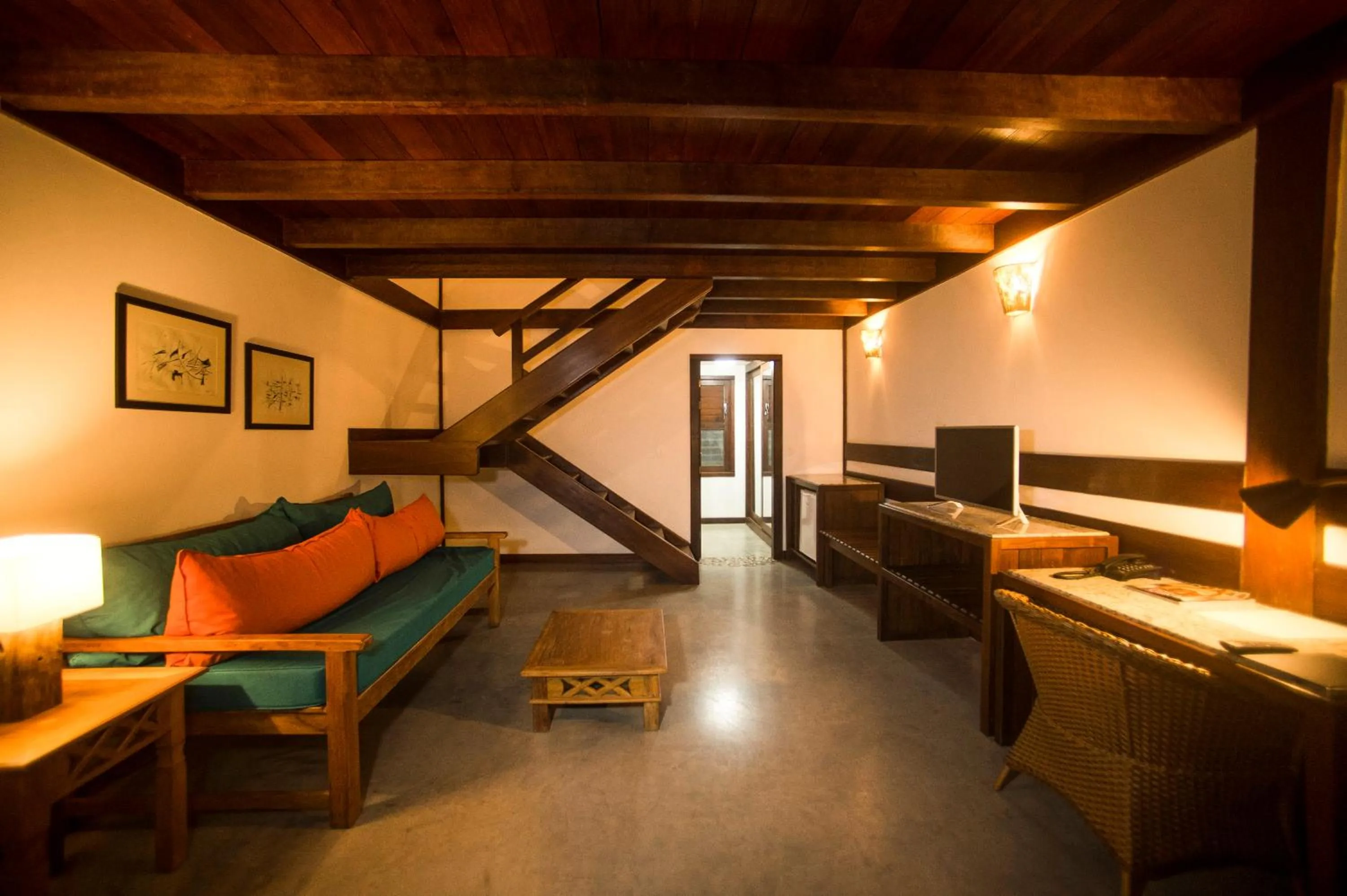 Living room in Bupitanga Hotel