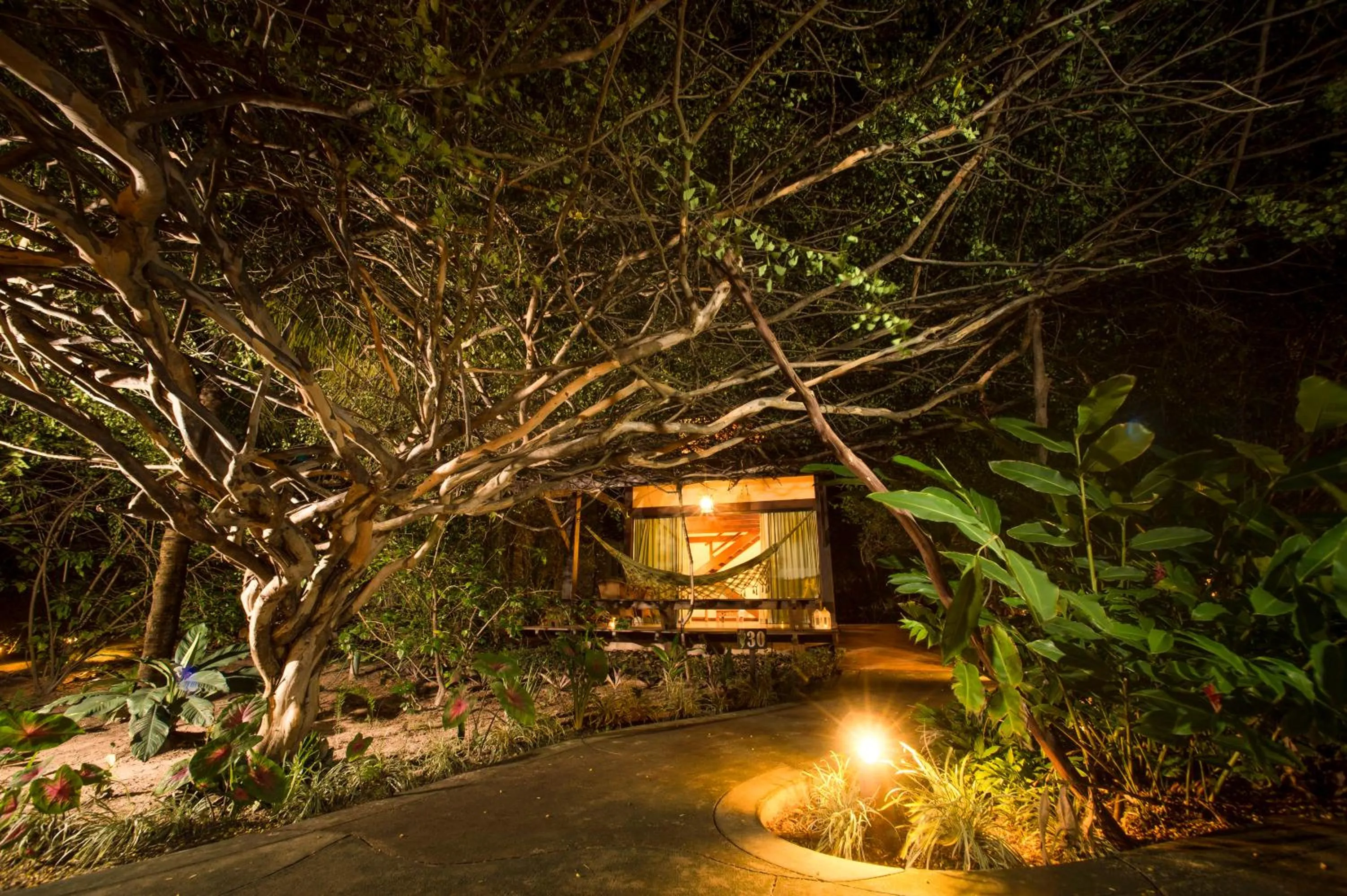 Garden view in Bupitanga Hotel
