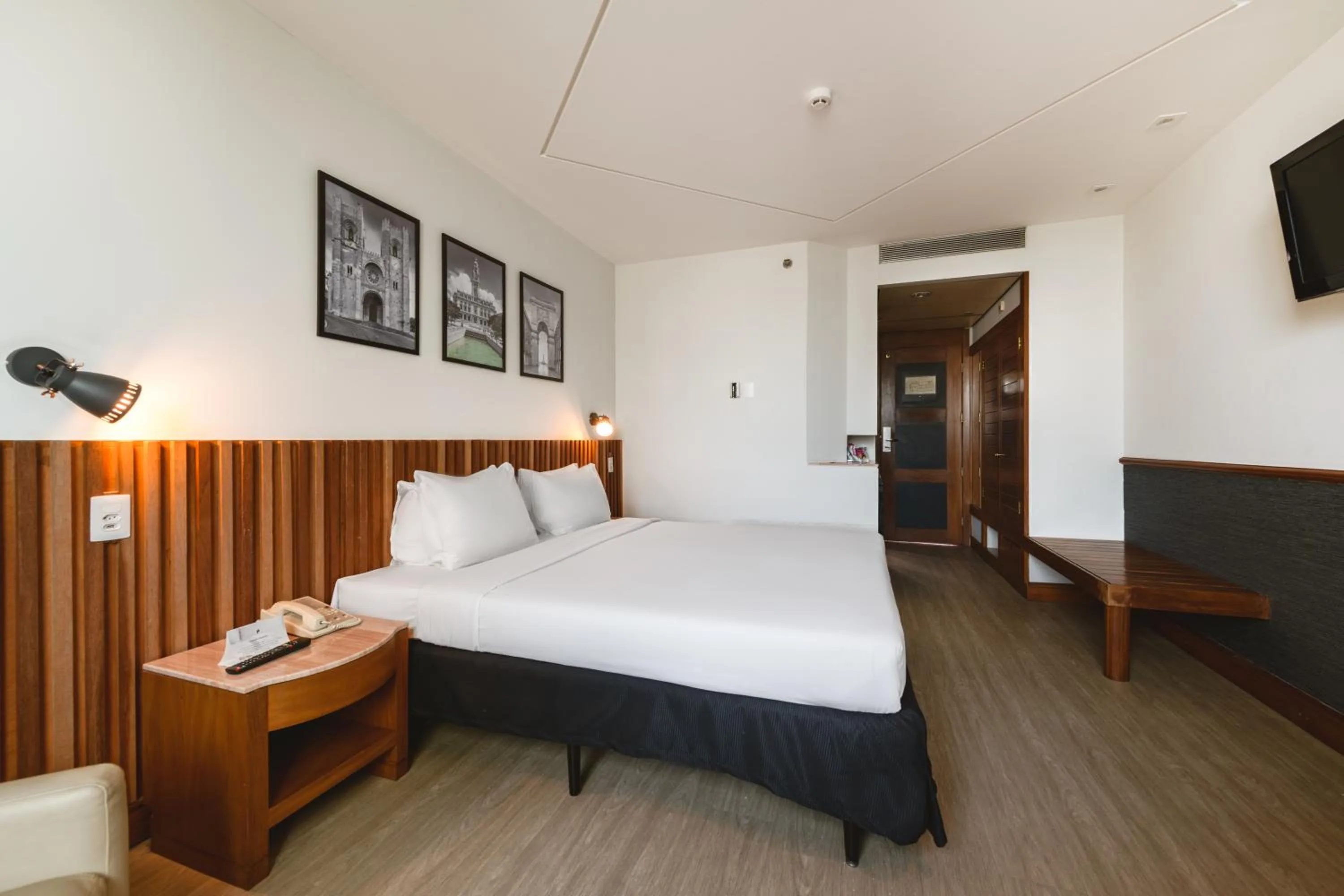 Bed in Pestana São Paulo