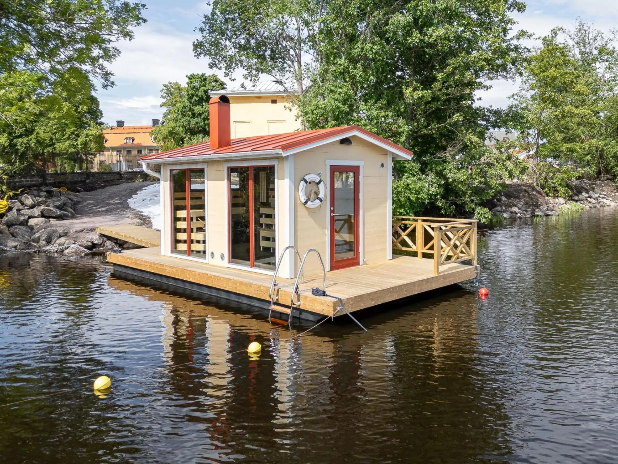 Natural landscape in Söderfors Herrgård