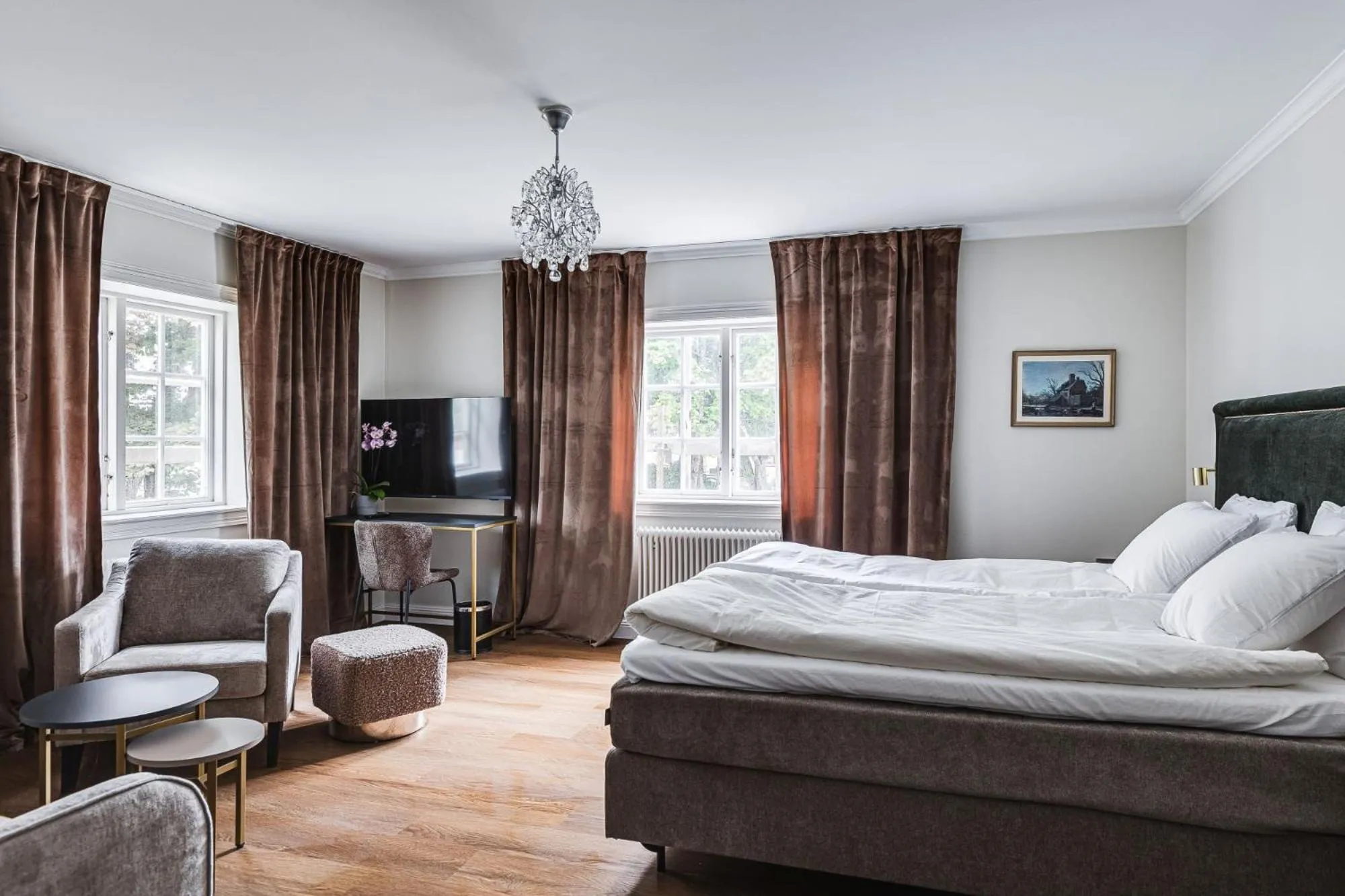 Bed in Söderfors Herrgård