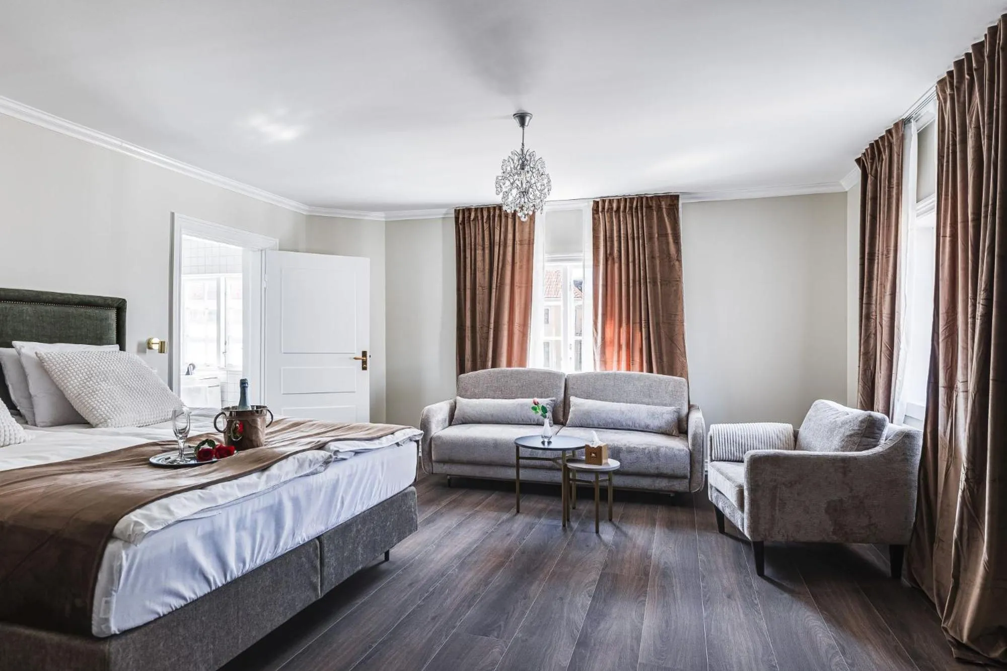 Bed in Söderfors Herrgård