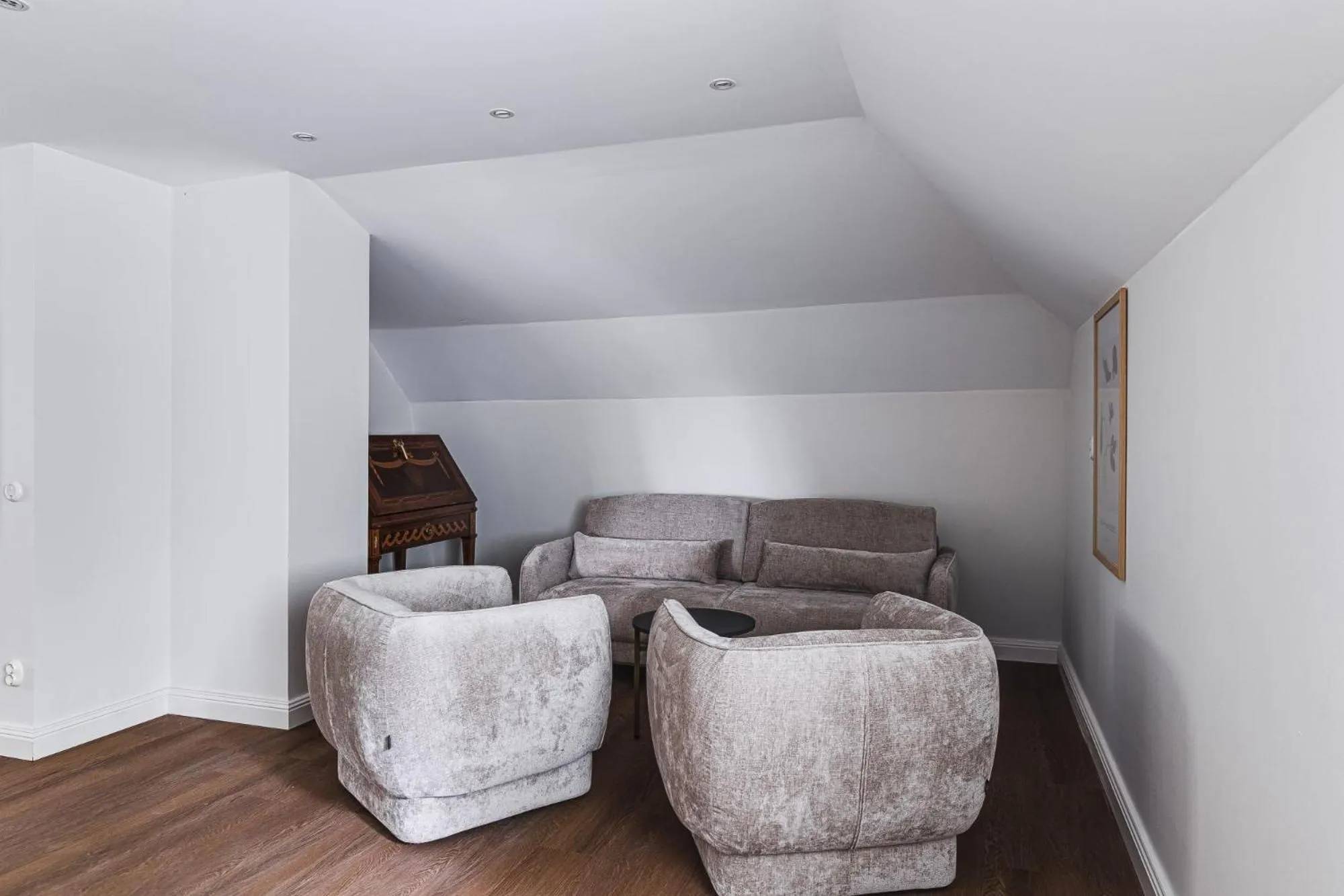 Living room in Söderfors Herrgård