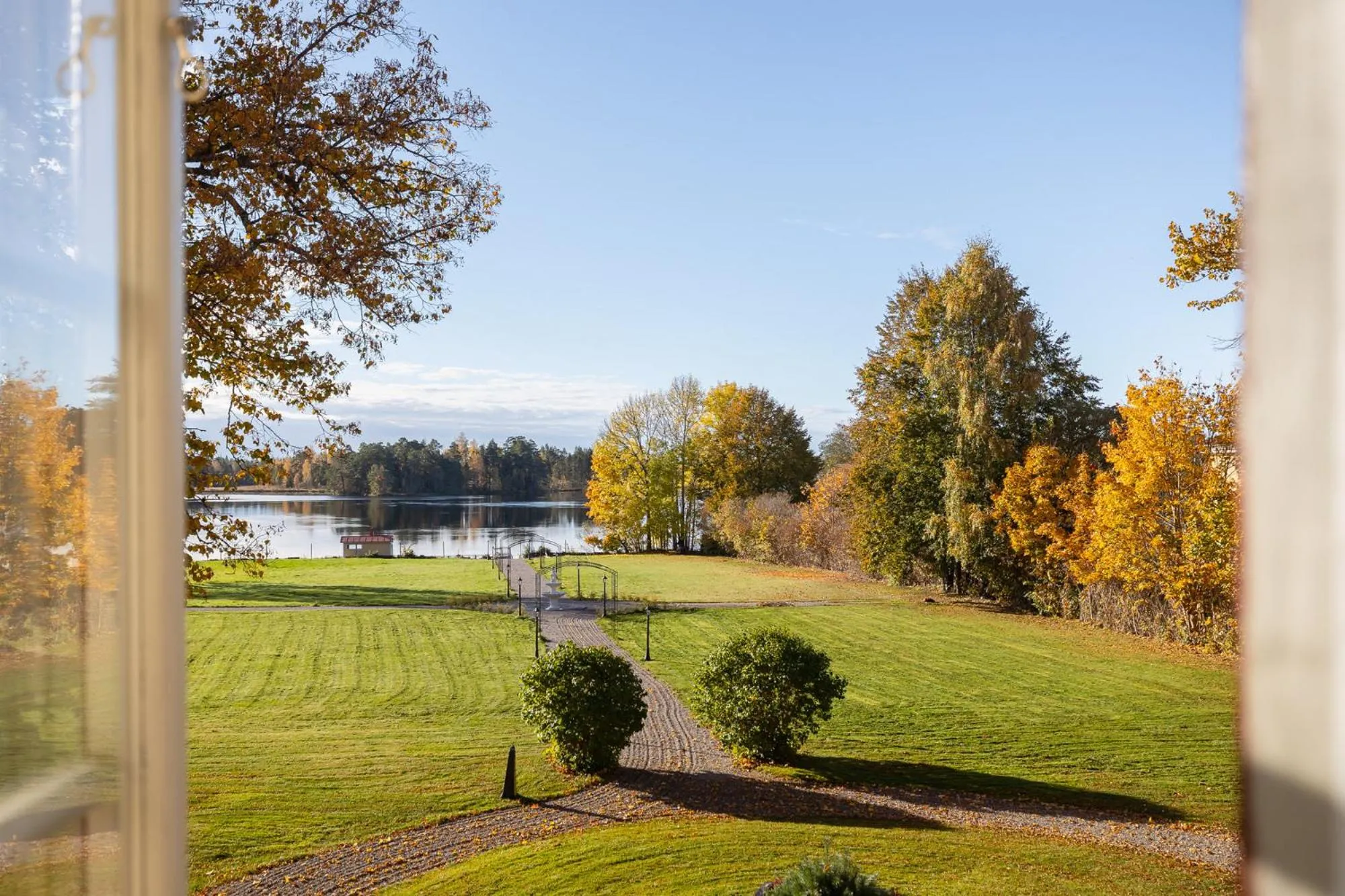 View (from property/room) in Söderfors Herrgård