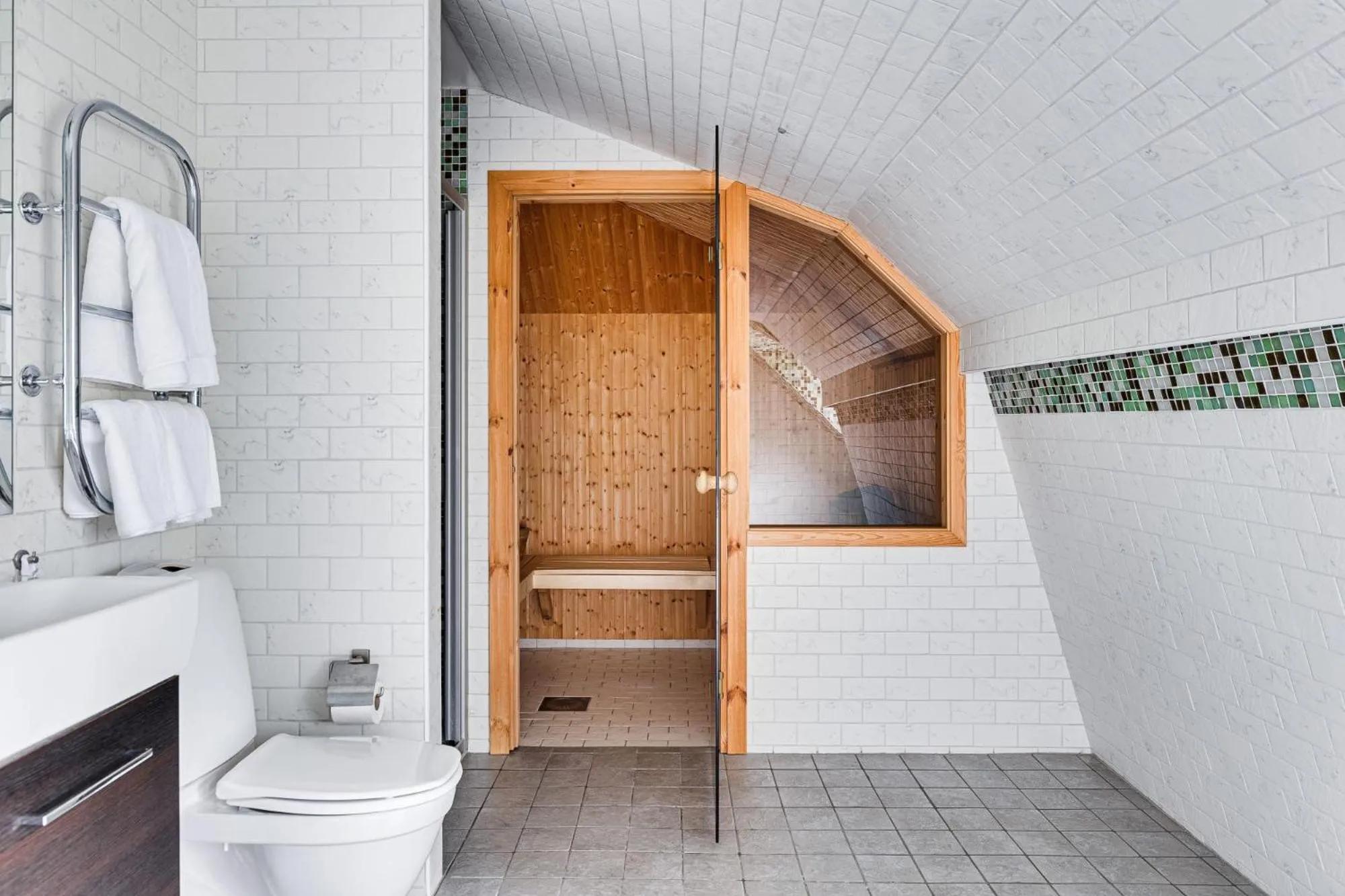 Sauna in Söderfors Herrgård