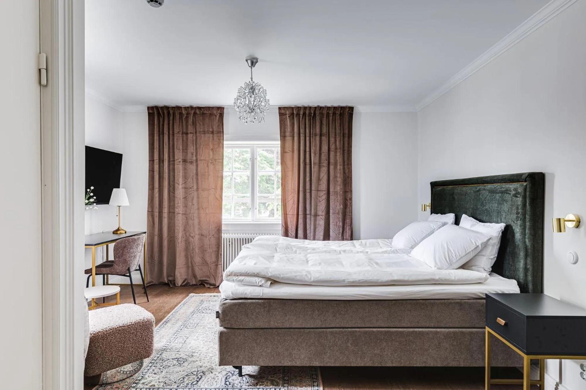 Bed in Söderfors Herrgård