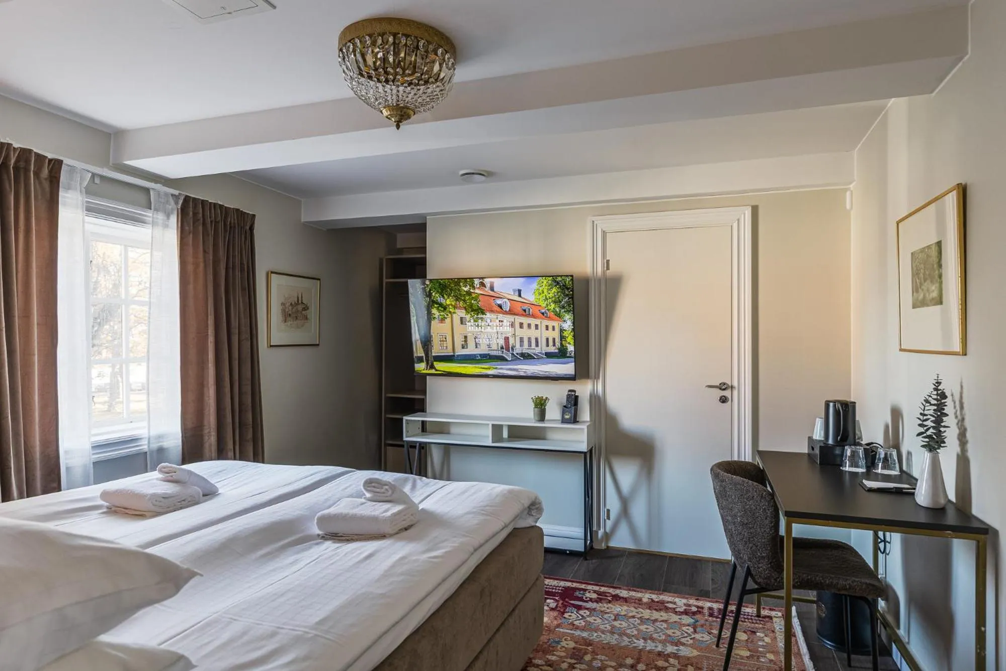 Bed in Söderfors Herrgård