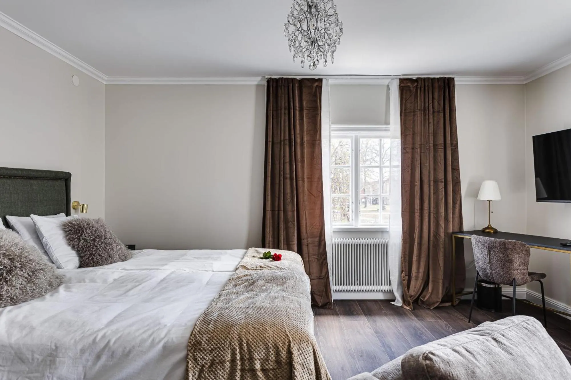 Bed in Söderfors Herrgård