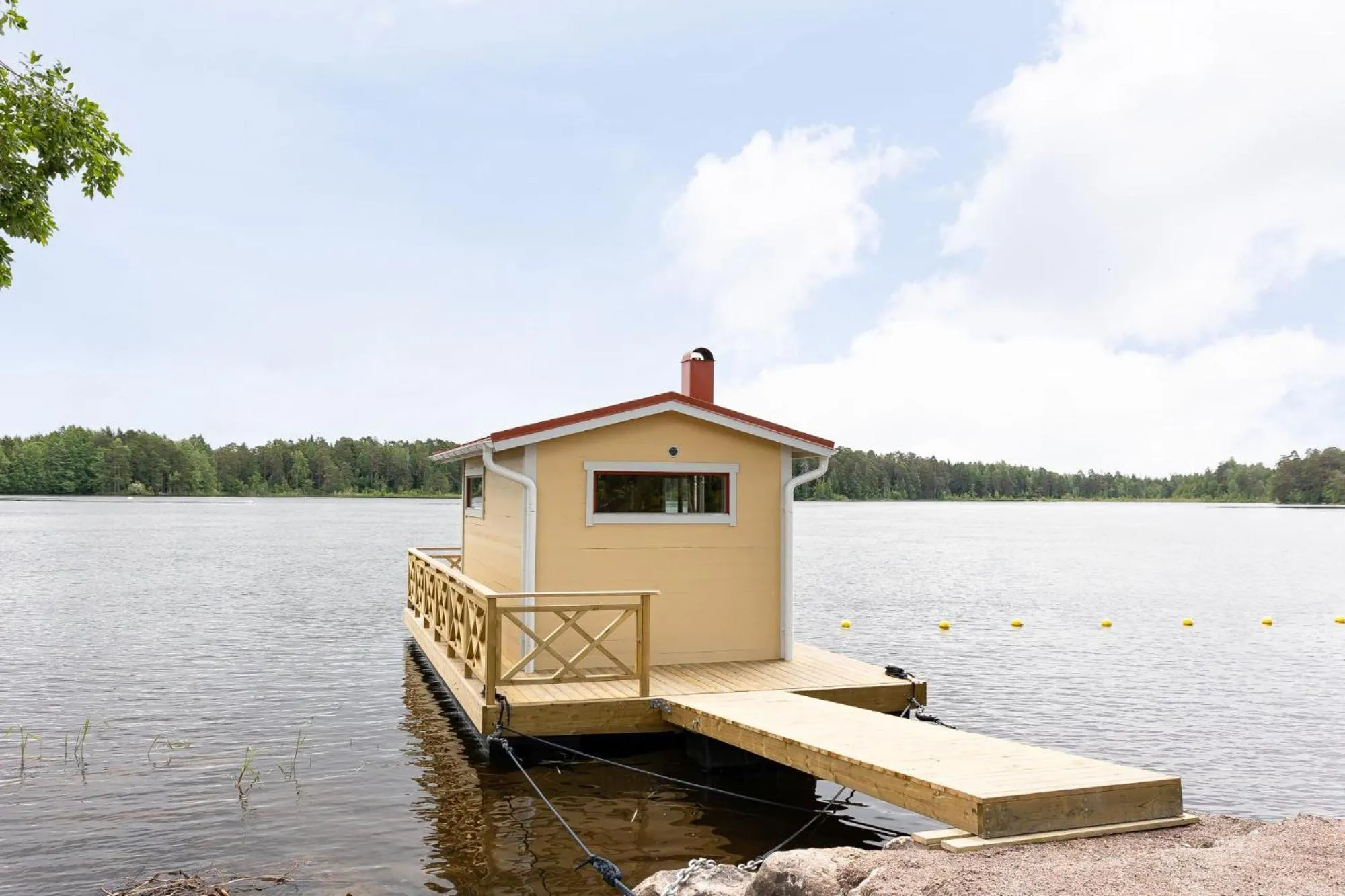 Natural landscape in Söderfors Herrgård
