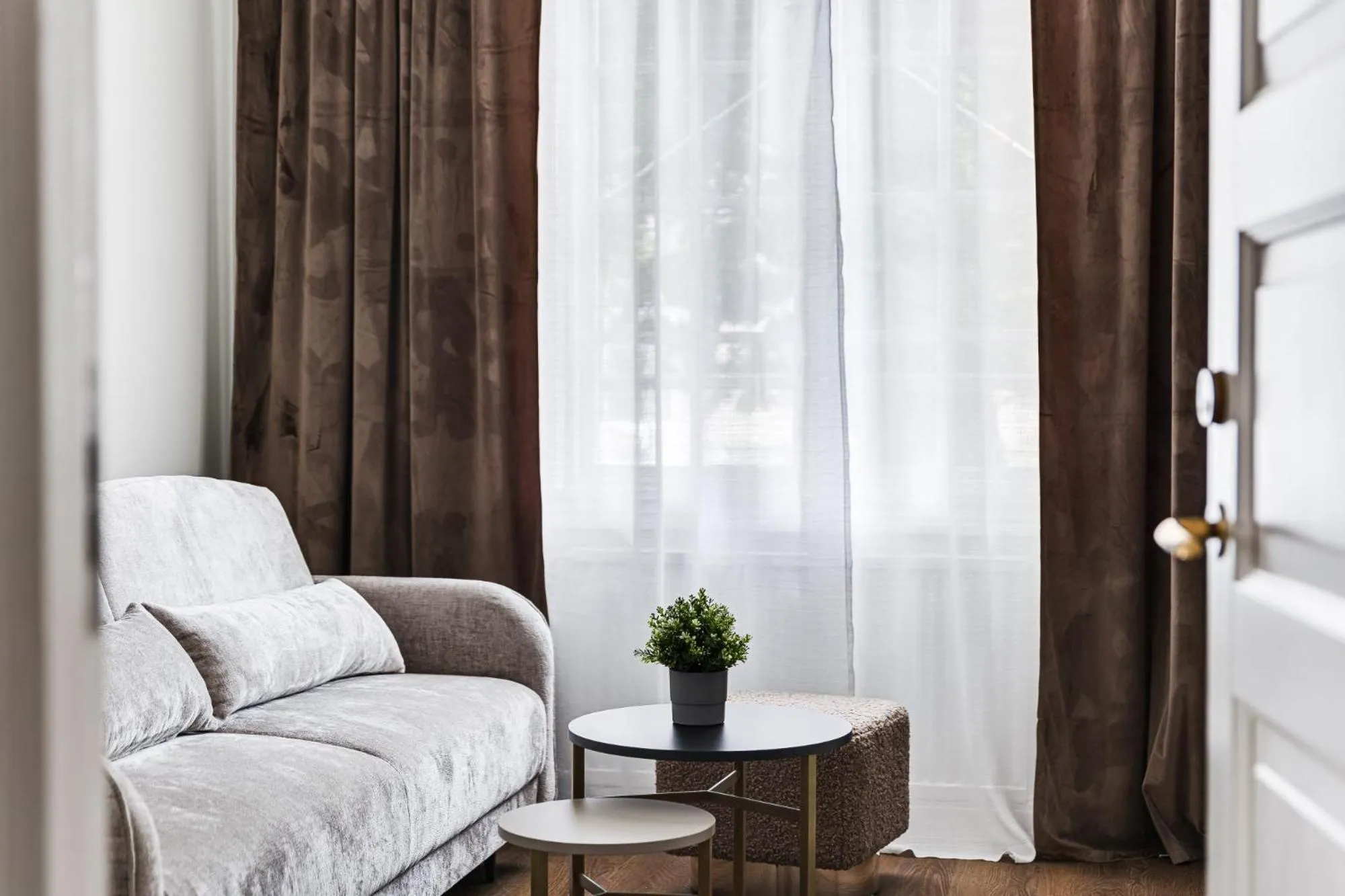 Living room in Söderfors Herrgård