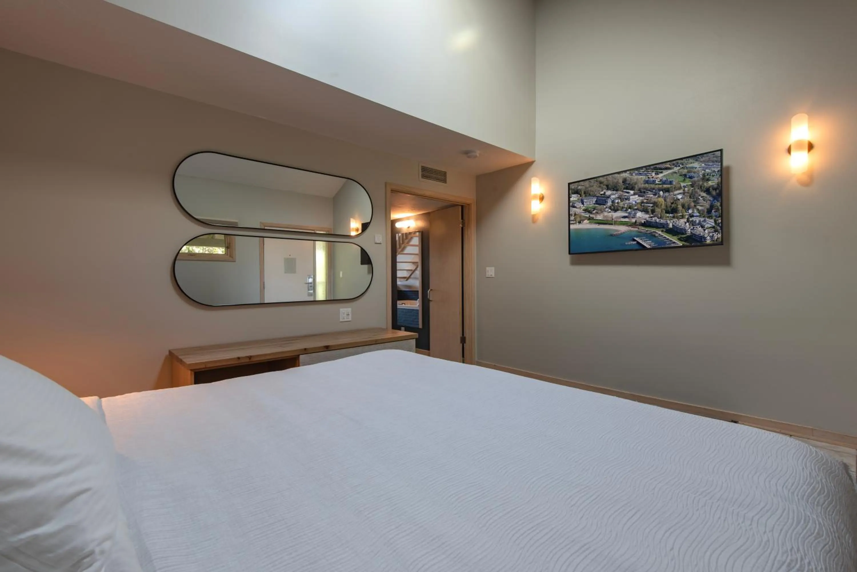 Guests, Bed in Country House Resort