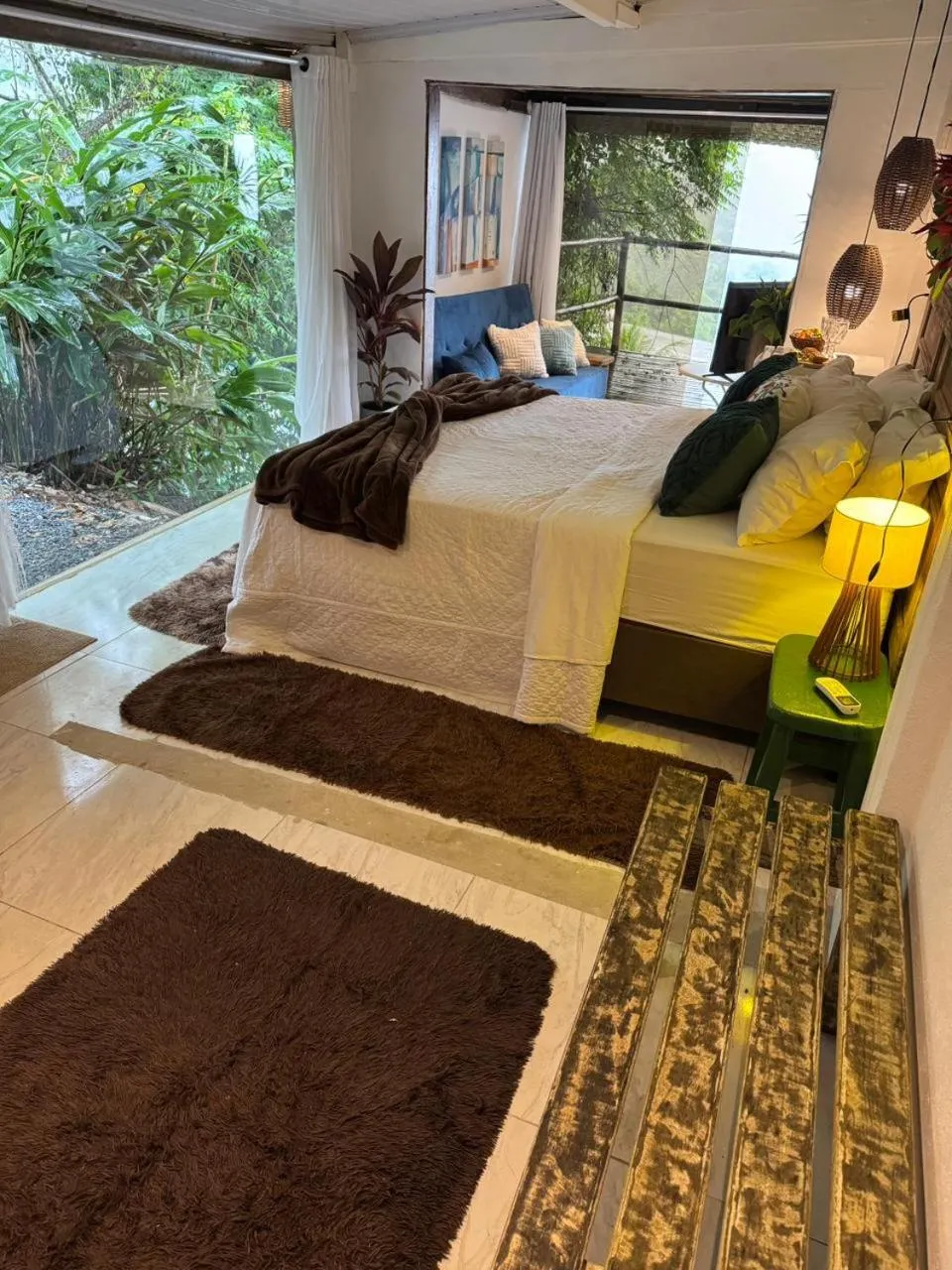 Bed in Pousada Sonho Real