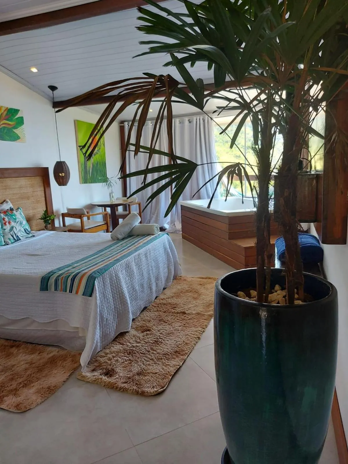 Bed in Pousada Sonho Real