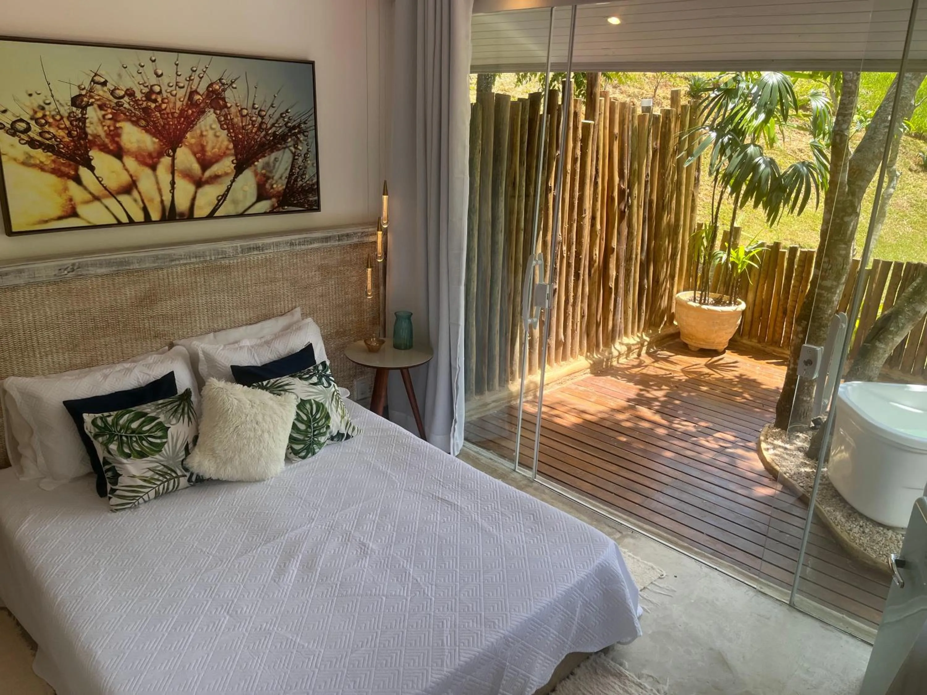 Bed in Pousada Sonho Real