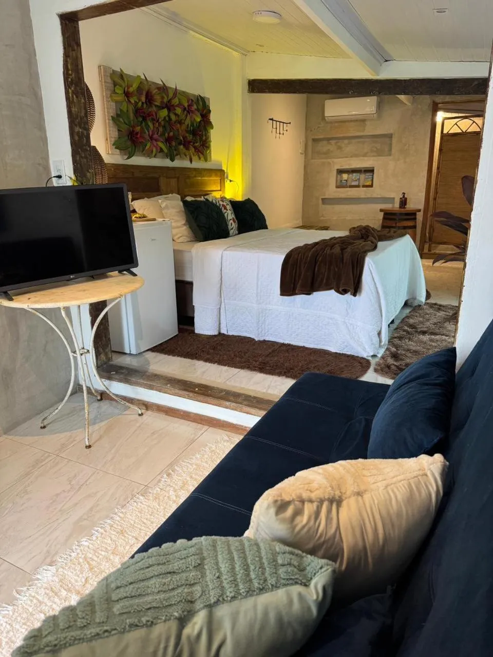 Bed in Pousada Sonho Real