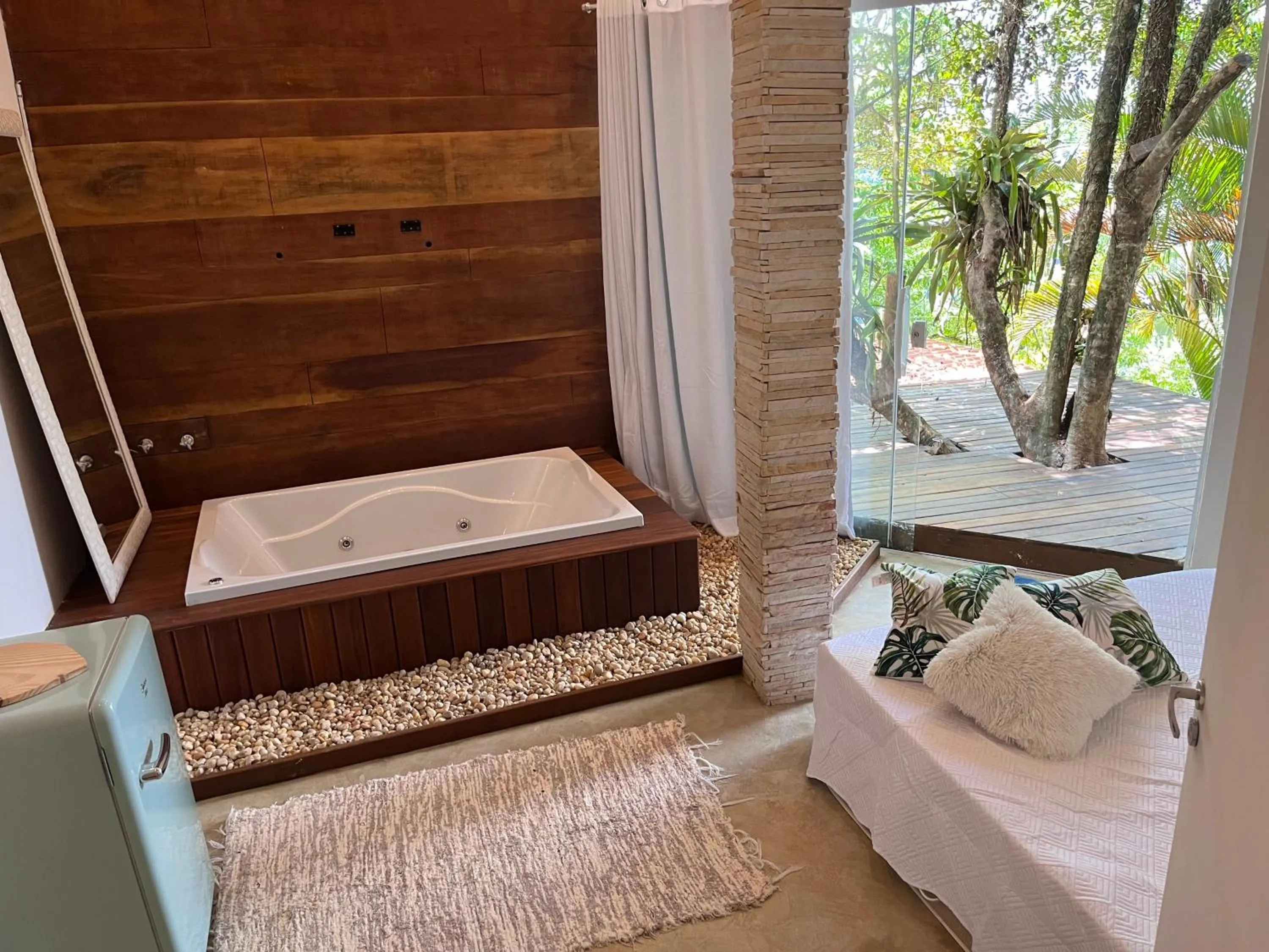 Bed in Pousada Sonho Real