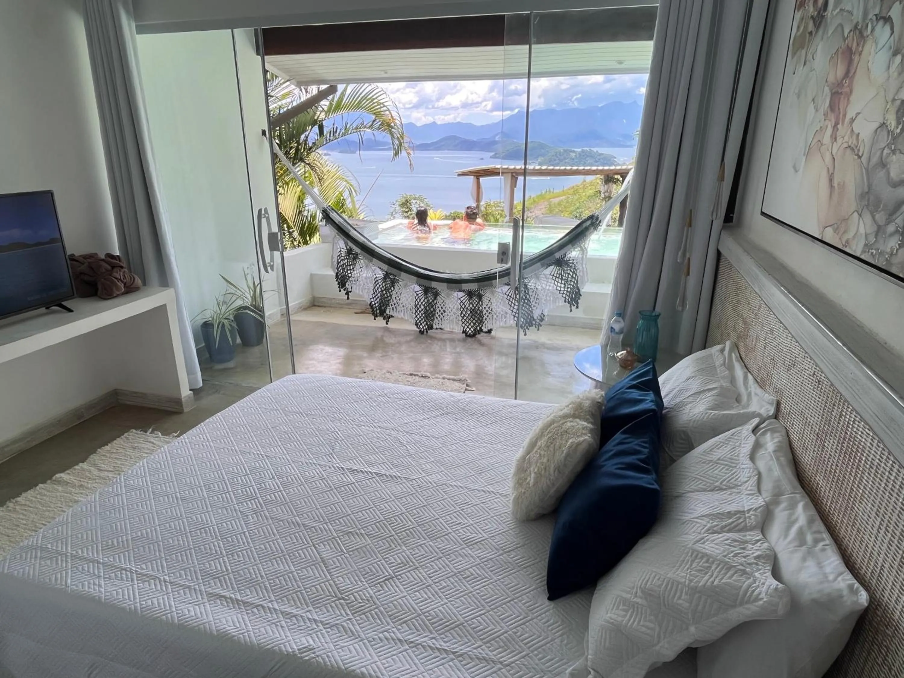 Bed in Pousada Sonho Real