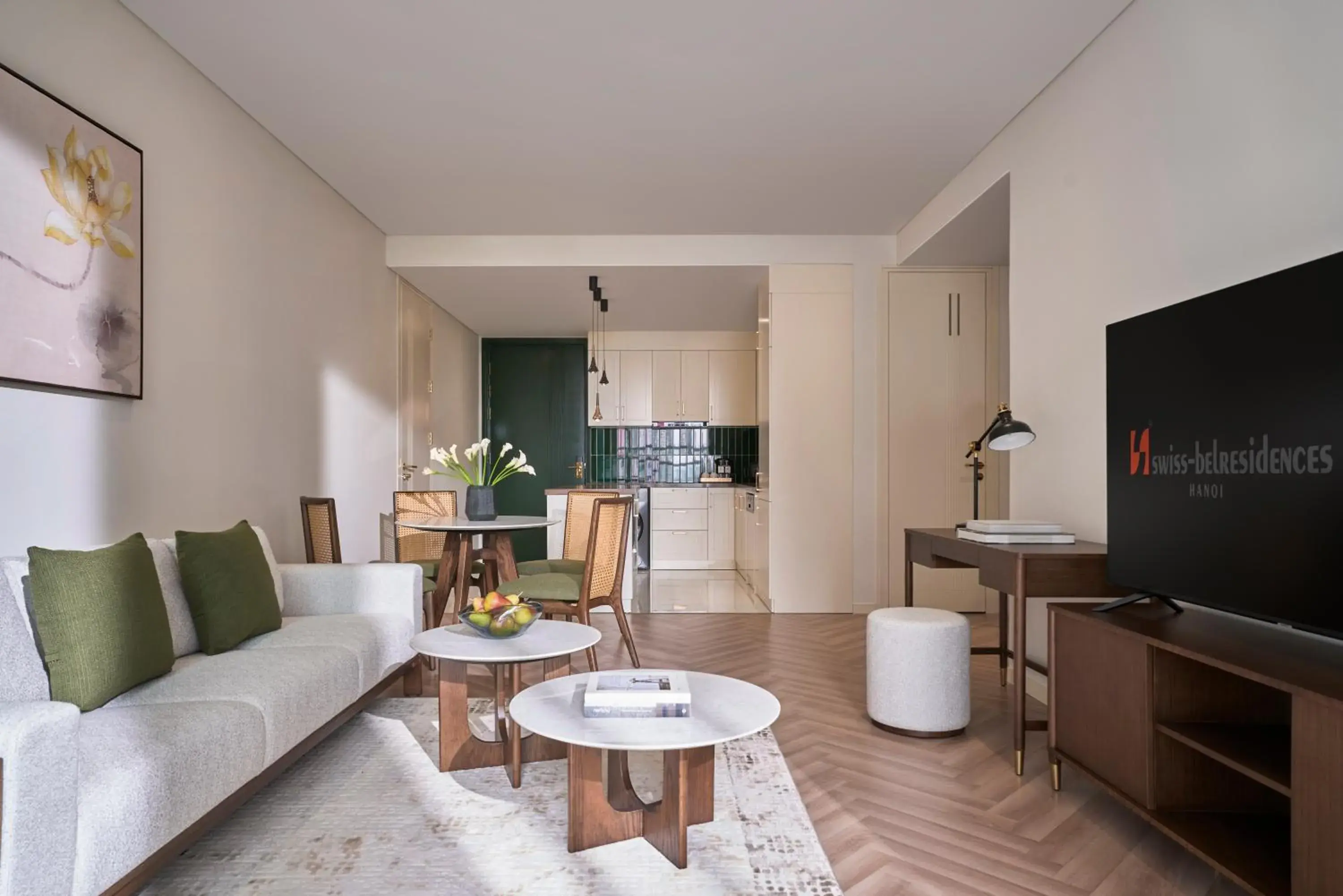 Living room in Epic Tower Swiss-Belresidences Hanoi Living room in Epic Tower Swiss-Belresidences Hanoi