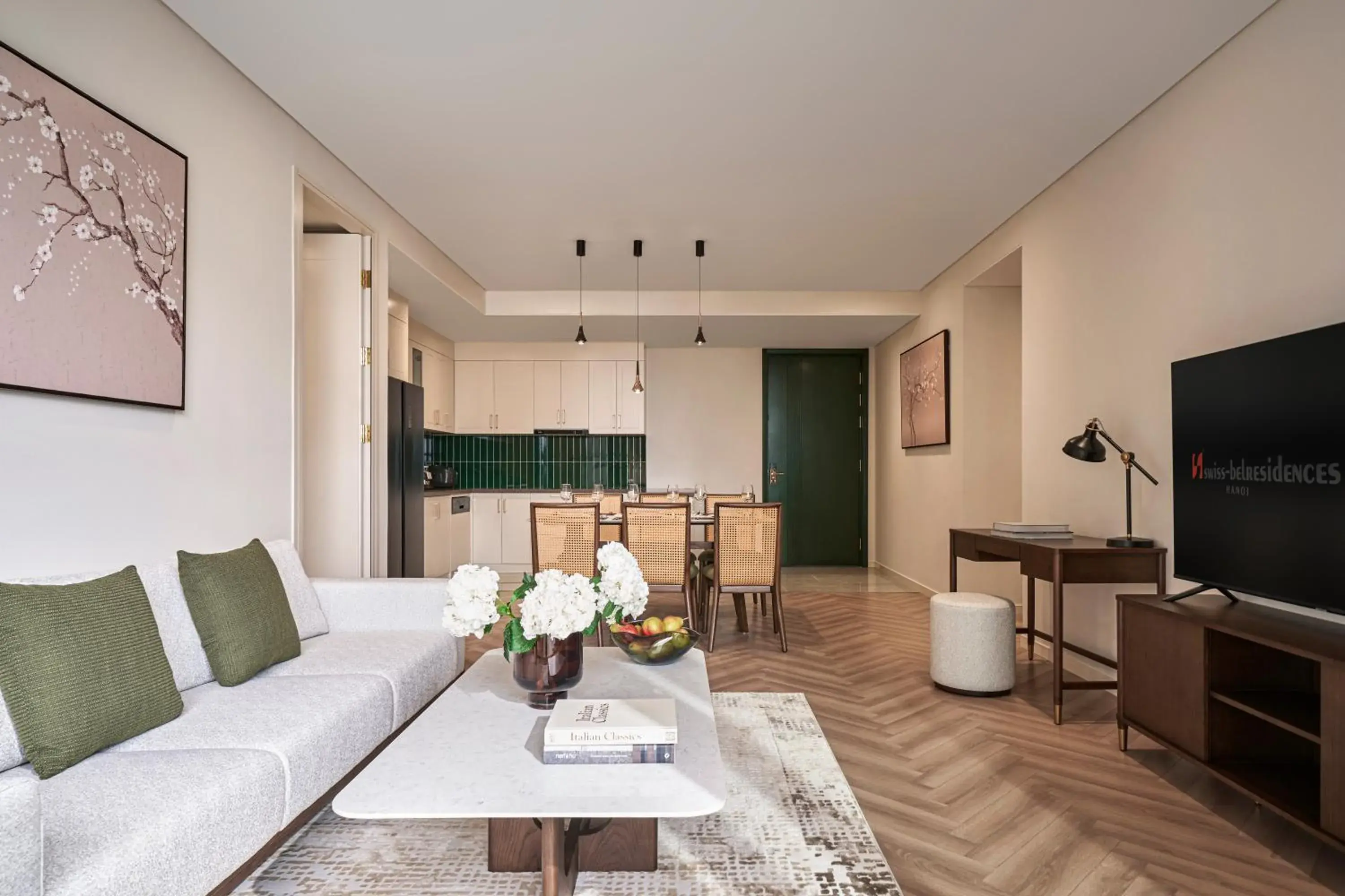 Living room in Epic Tower Swiss-Belresidences Hanoi Living room in Epic Tower Swiss-Belresidences Hanoi