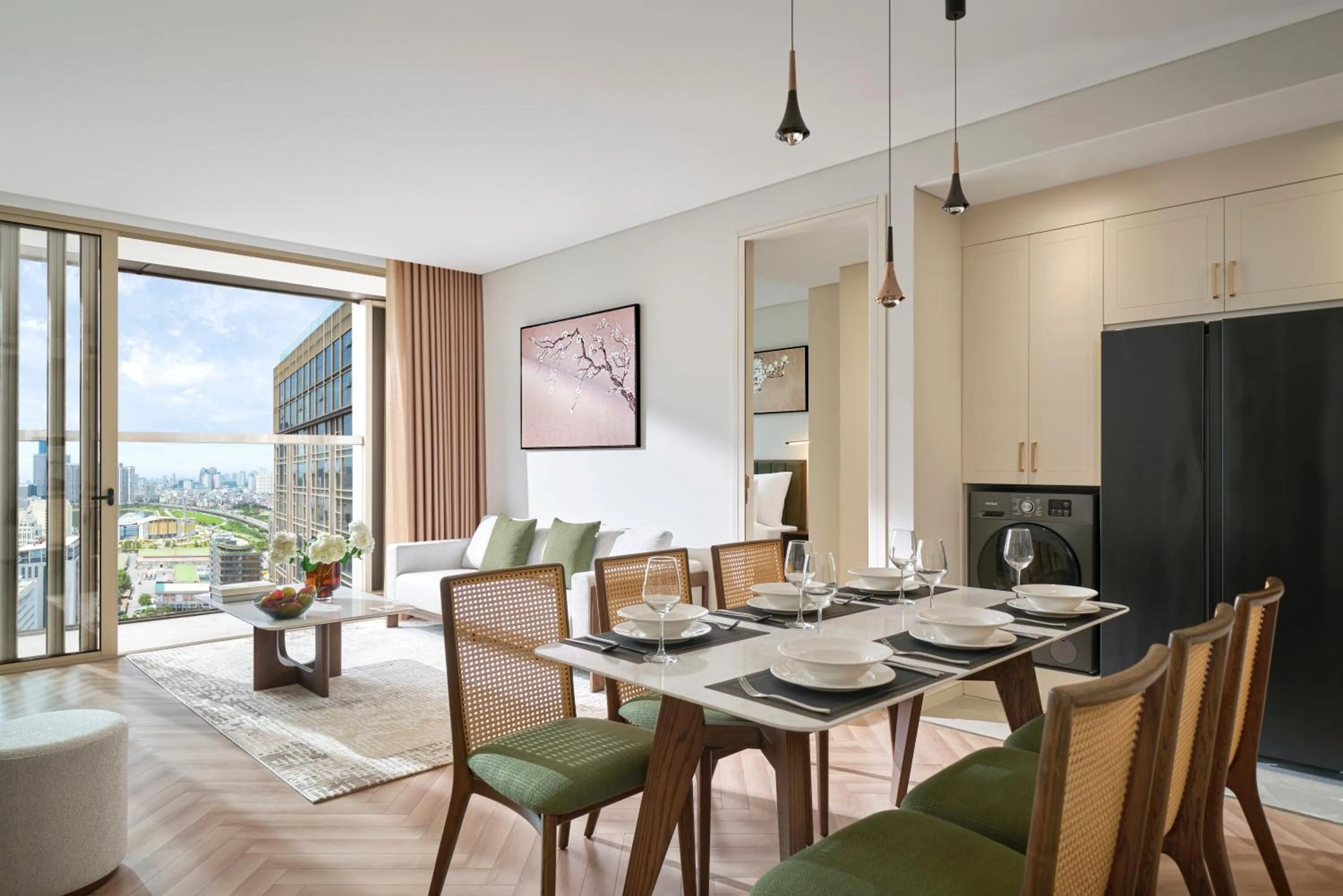 Dining area in Epic Tower Swiss-Belresidences Hanoi