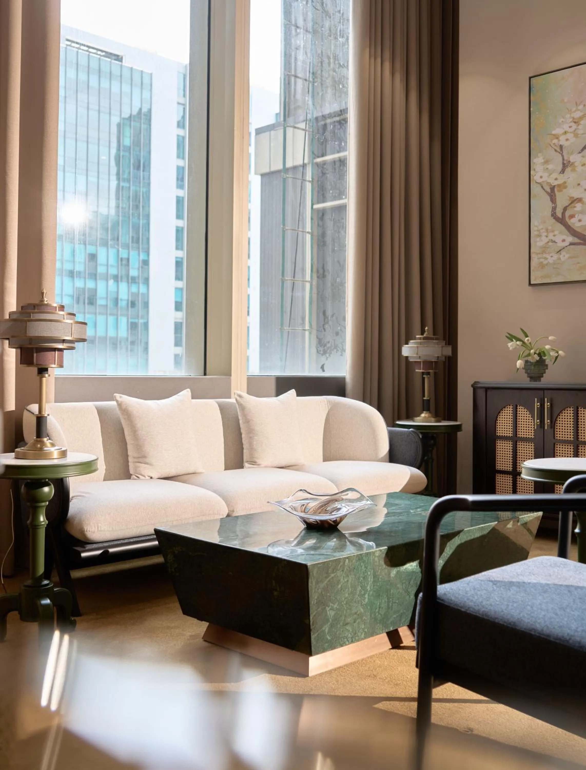 Seating area, Bed in Epic Tower Swiss-Belresidences Hanoi