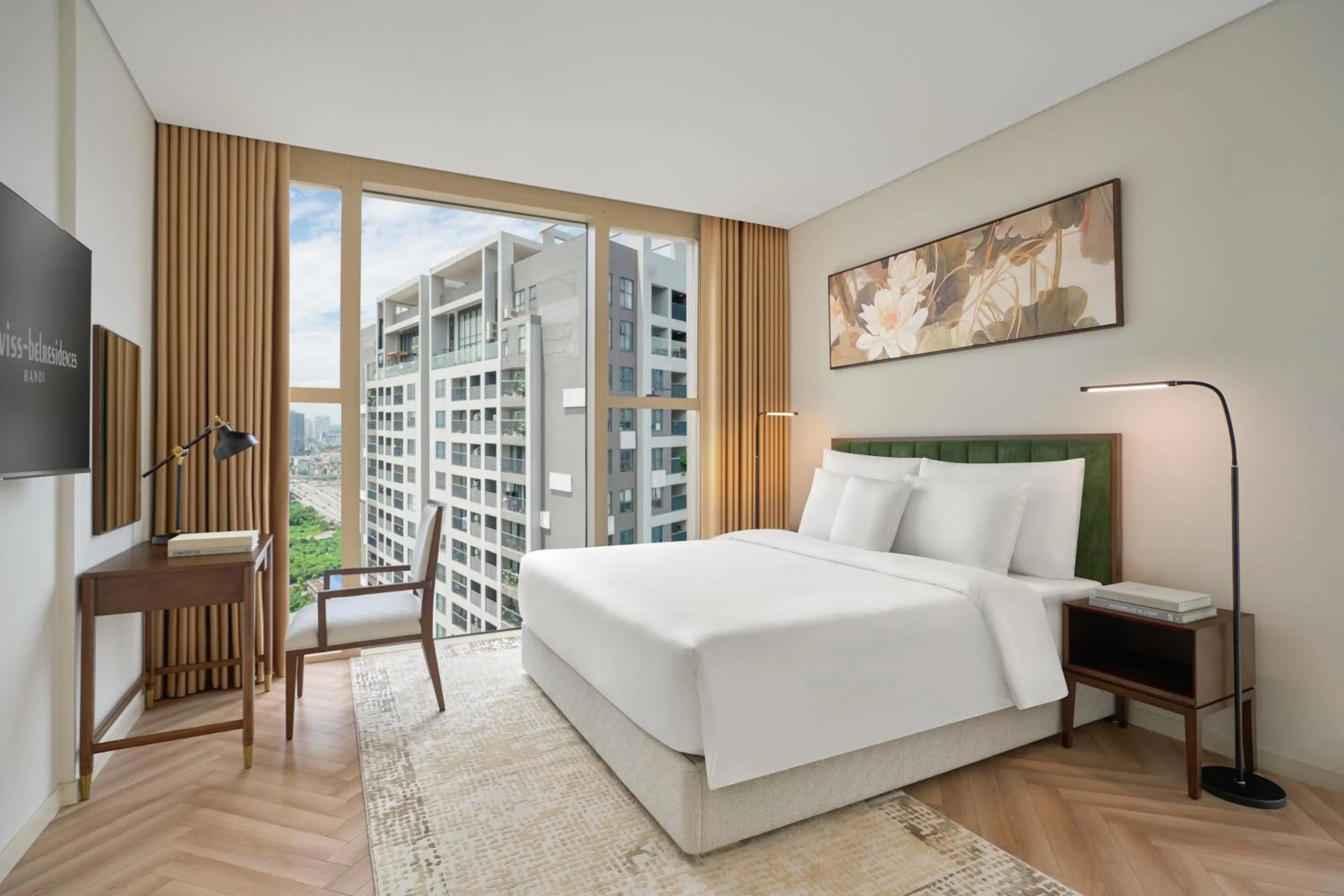 Bed in Epic Tower Swiss-Belresidences Hanoi