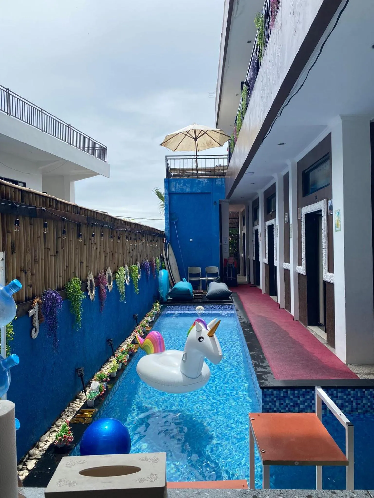 Pool view in Ceria House Ungasan Uluwatu