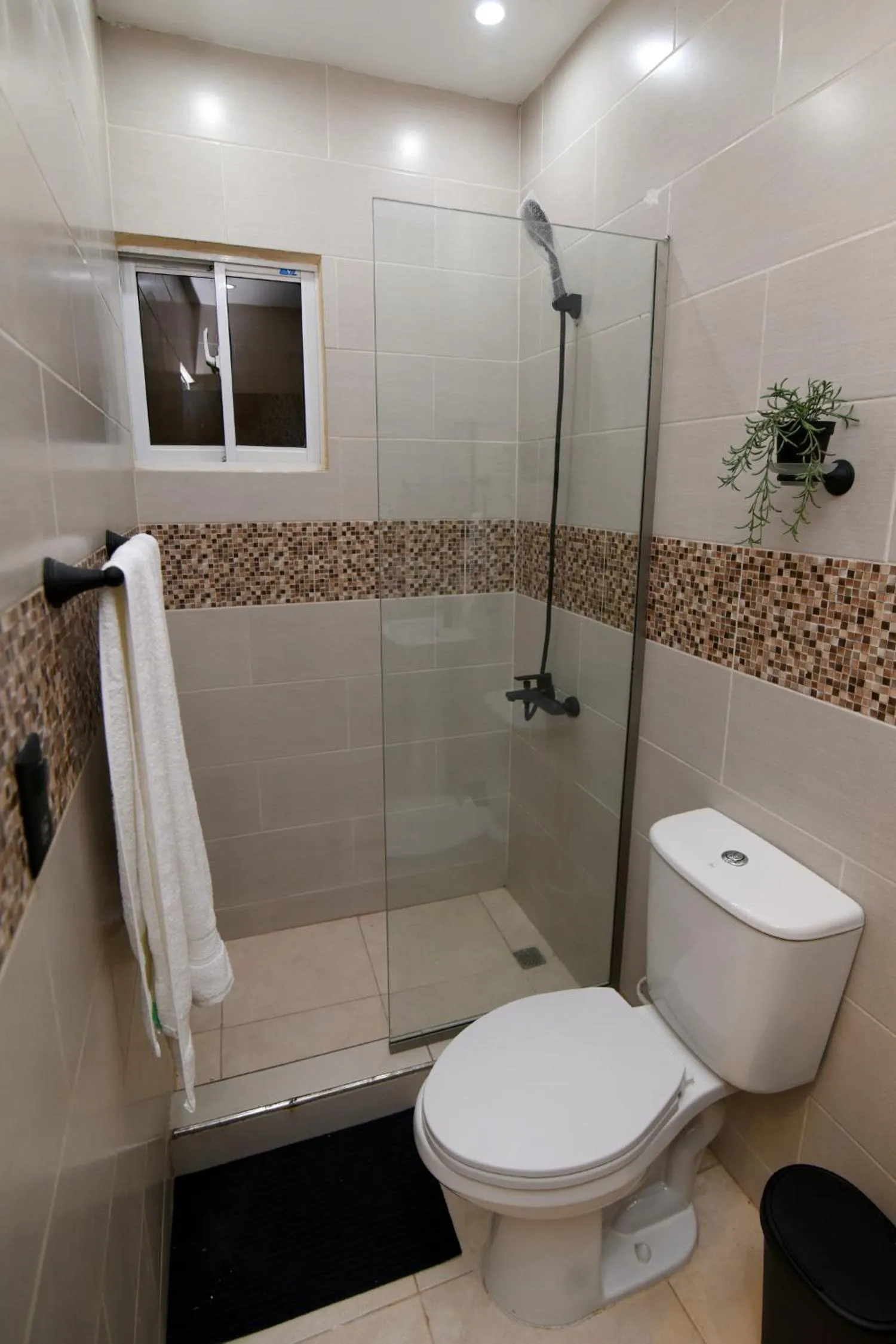 Shower in Solmi Rooms