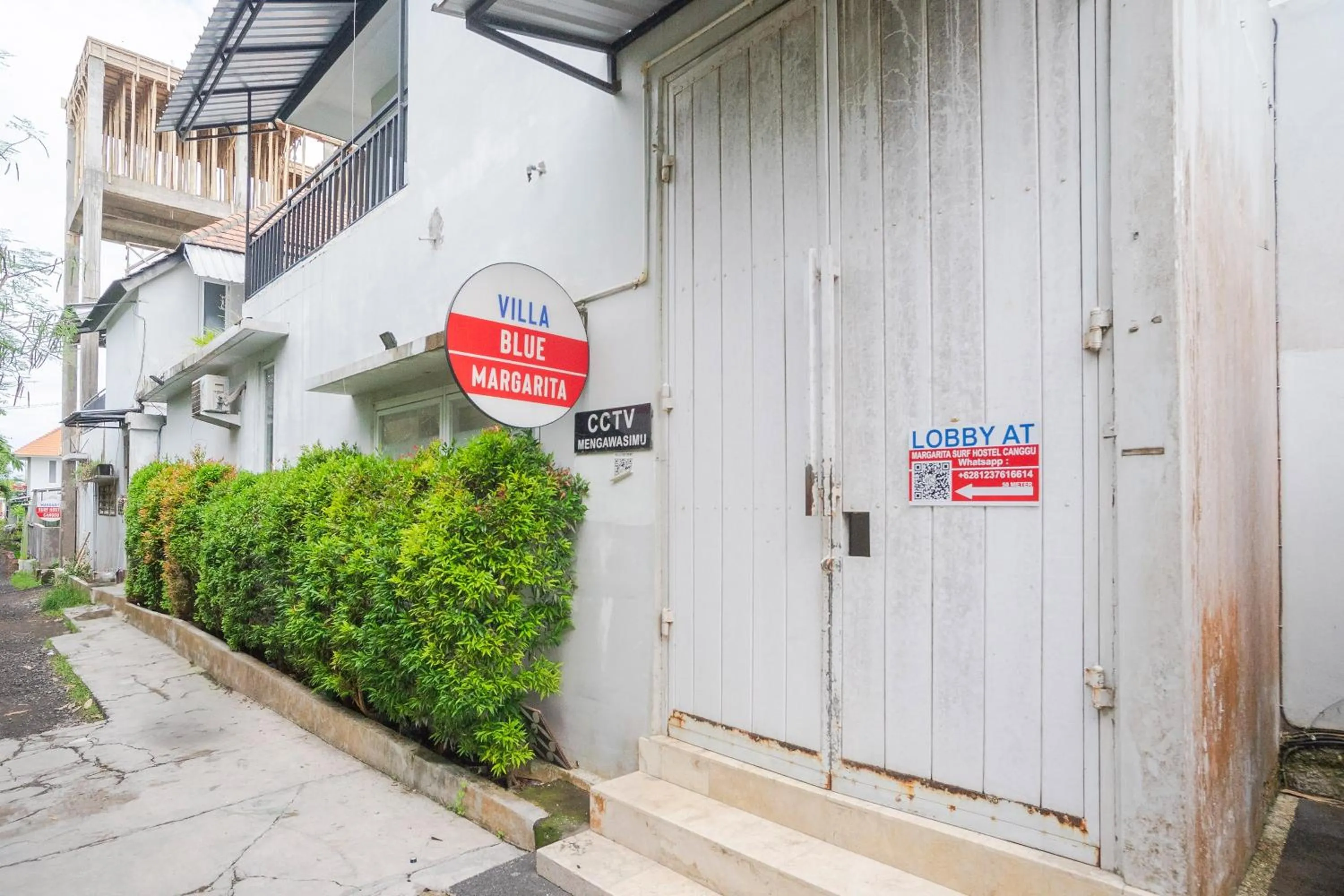 Property building in Villa Blue Margarita Canggu