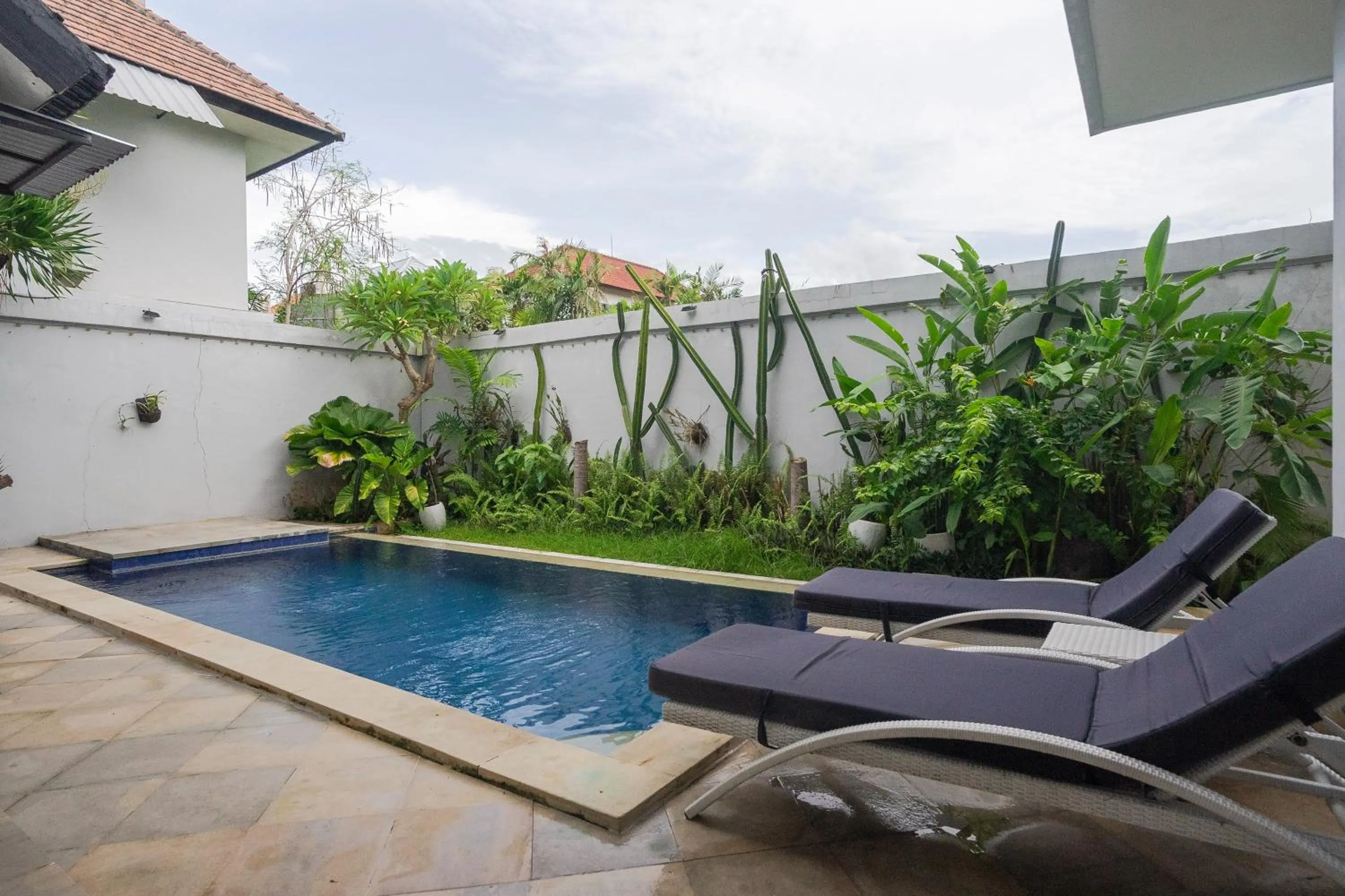 Swimming pool in Villa Blue Margarita Canggu