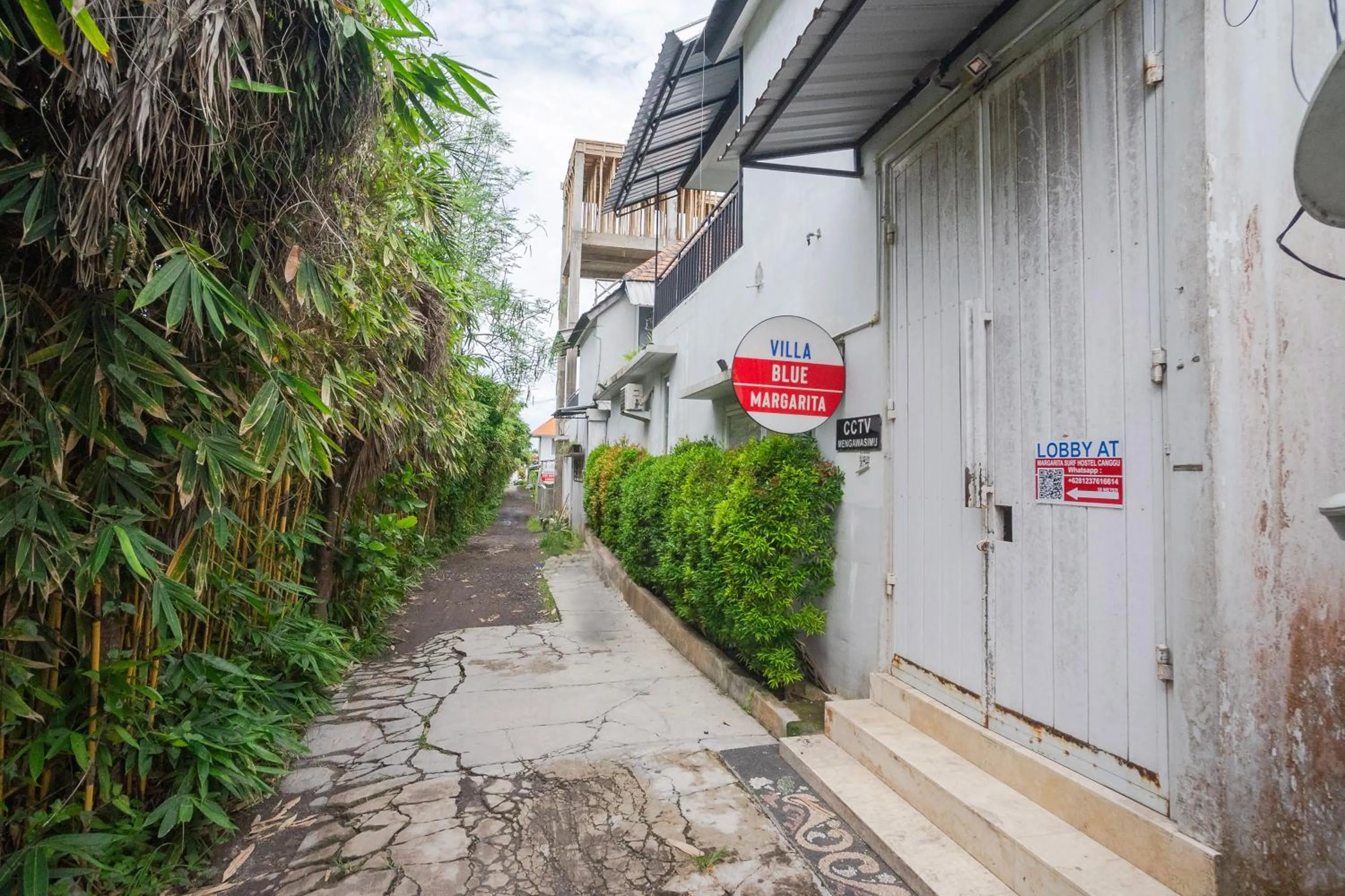 Property building in Villa Blue Margarita Canggu