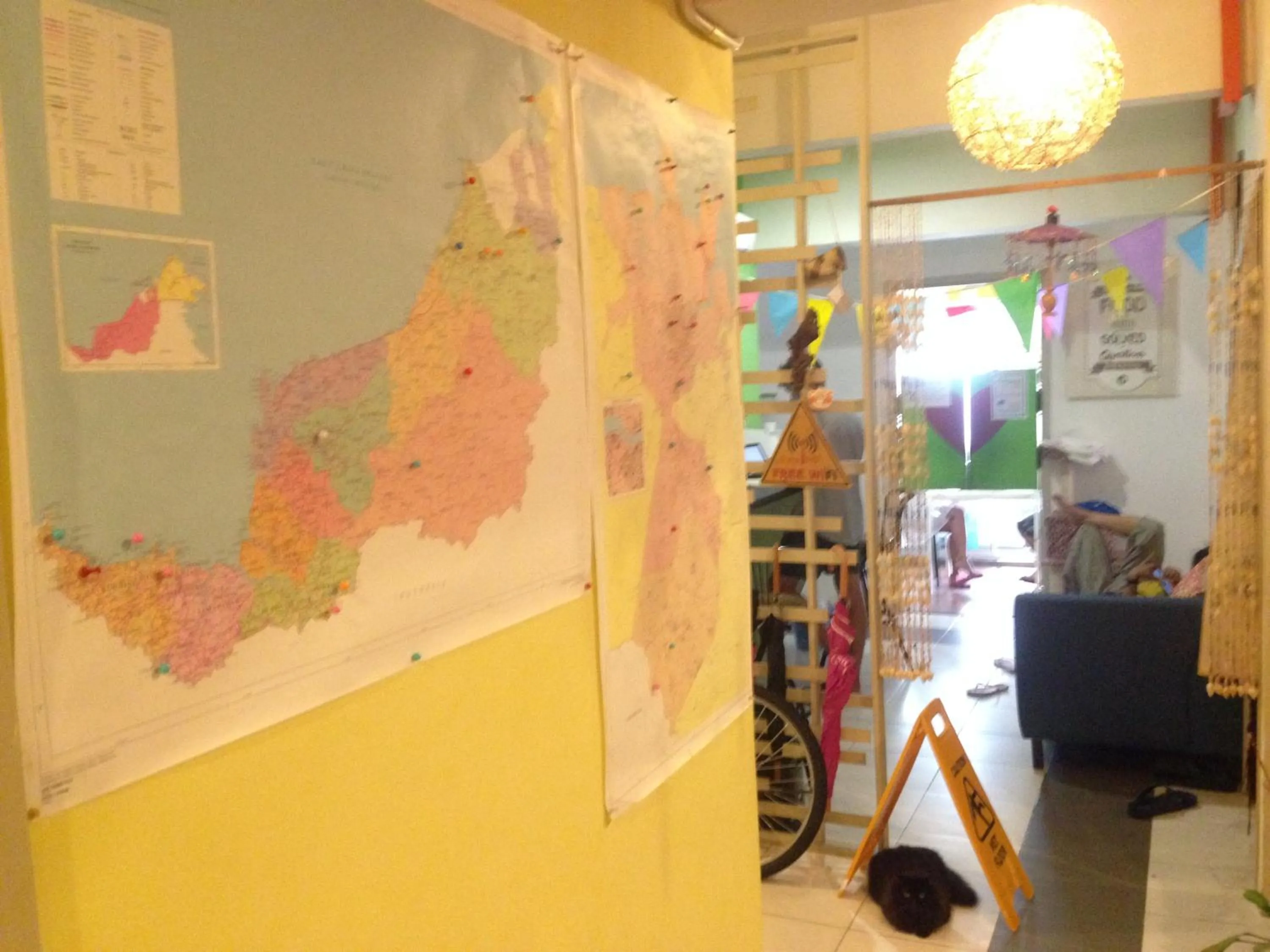 Lobby or reception in Woodpecker Lodge, Kuching