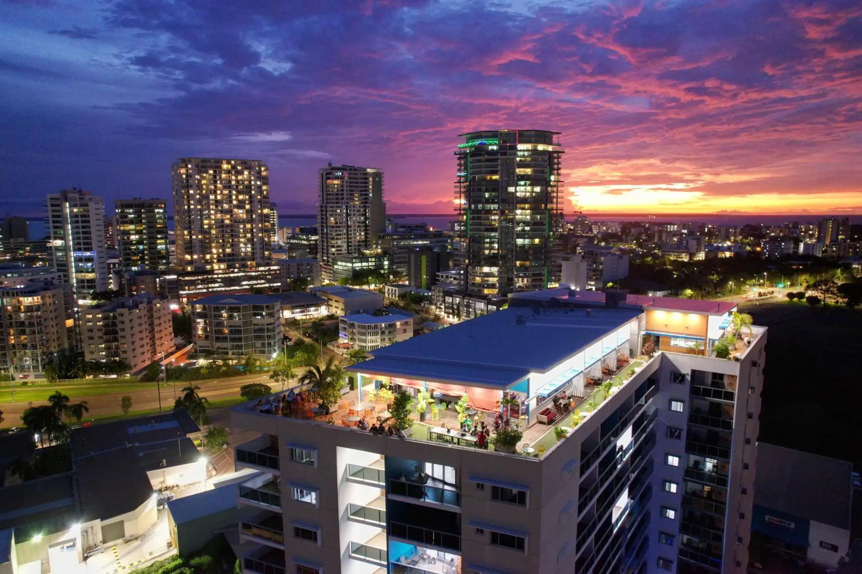 Property building in Ramada Suites by Wyndham Zen Quarter Darwin Property building in Ramada Suites by Wyndham Zen Quarter Darwin