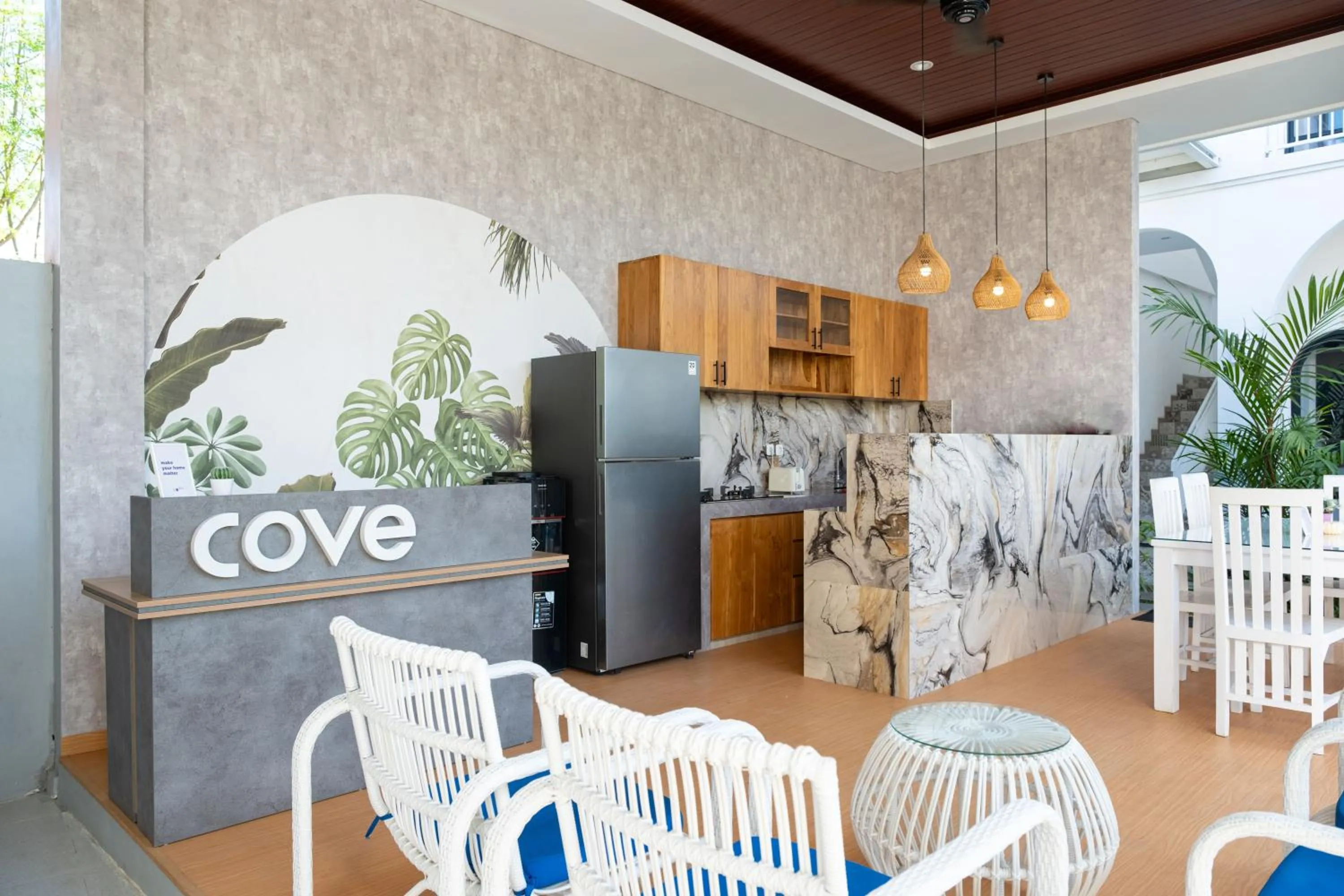 Kitchen or kitchenette in Cove Ume Nerus Residences & Villa